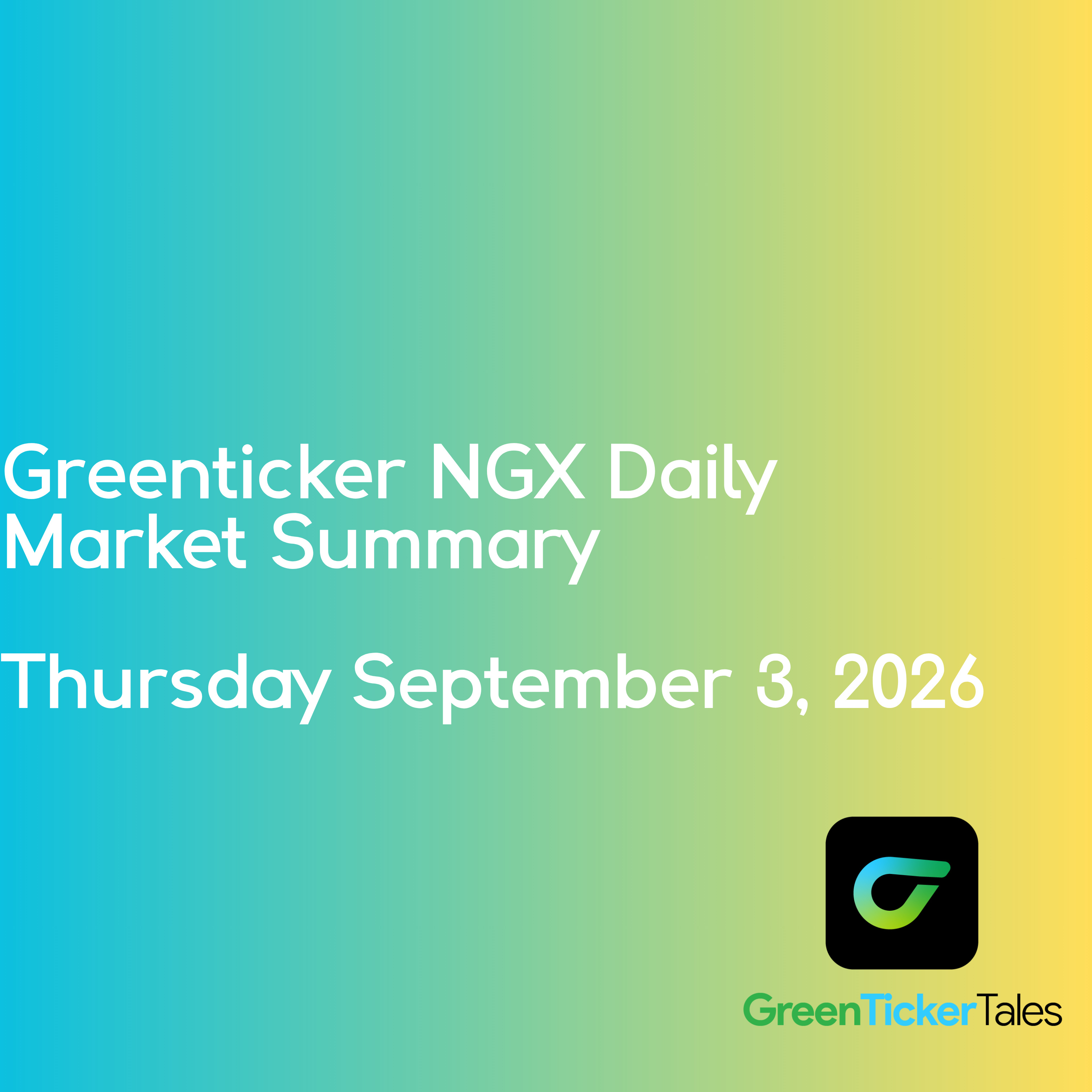 UBA led by volume and value traded: Daily Market Summary September 3, 2026 episode artwork