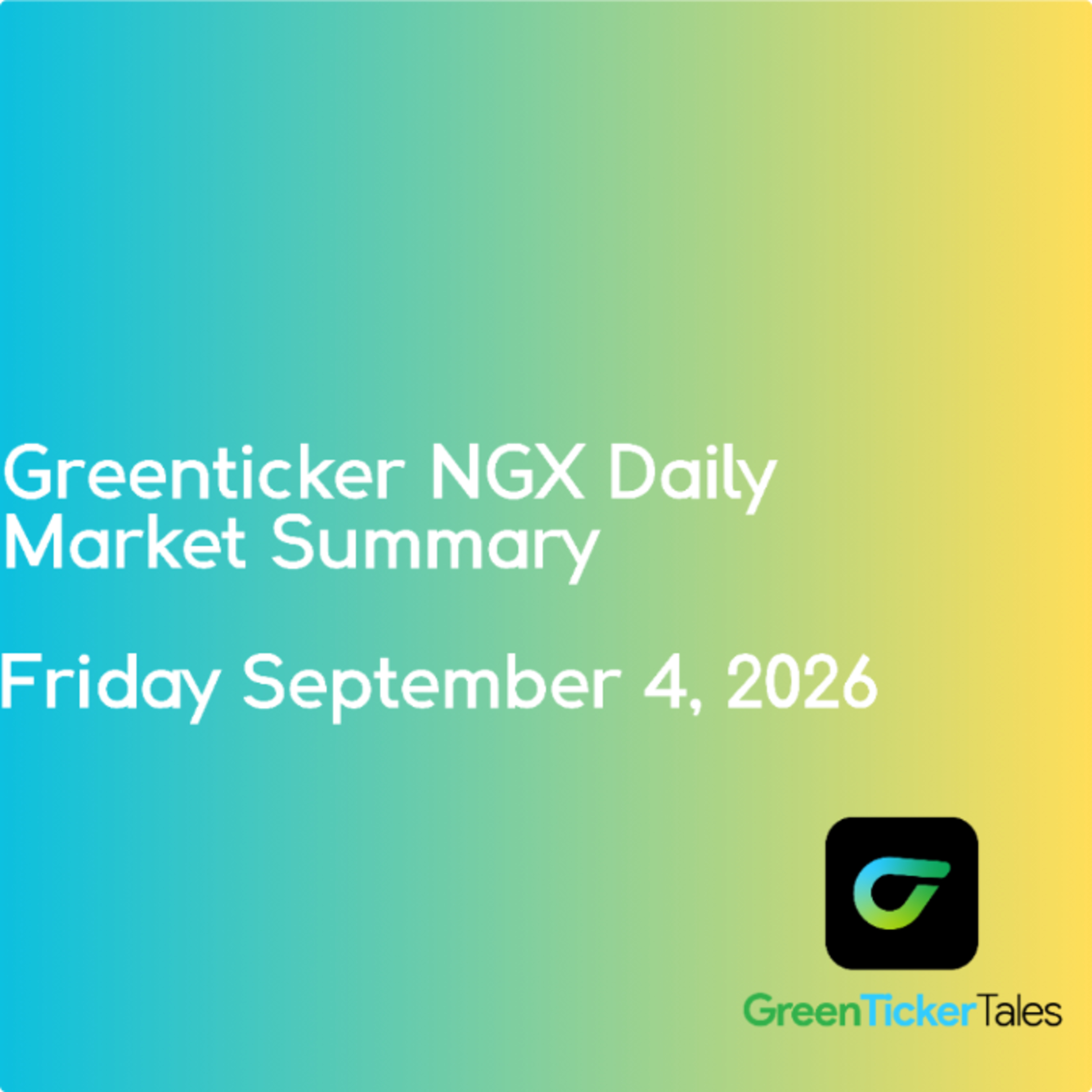 Seplat led by value traded: NGX Daily Market Summary Friday September 4, 2026 episode artwork