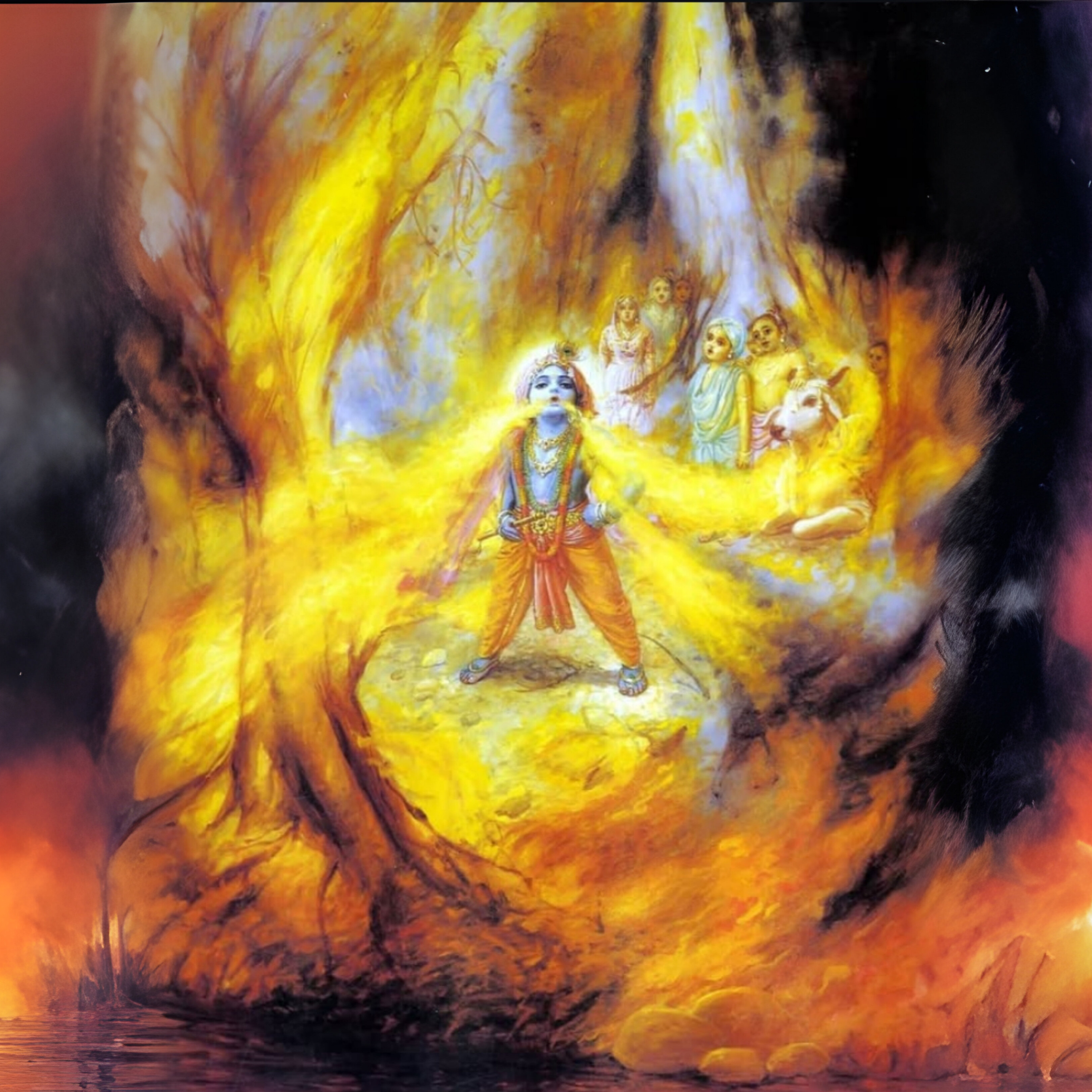 ভগবান শ্রীকৃষ্ণের দাবানল গ্রাস episode artwork