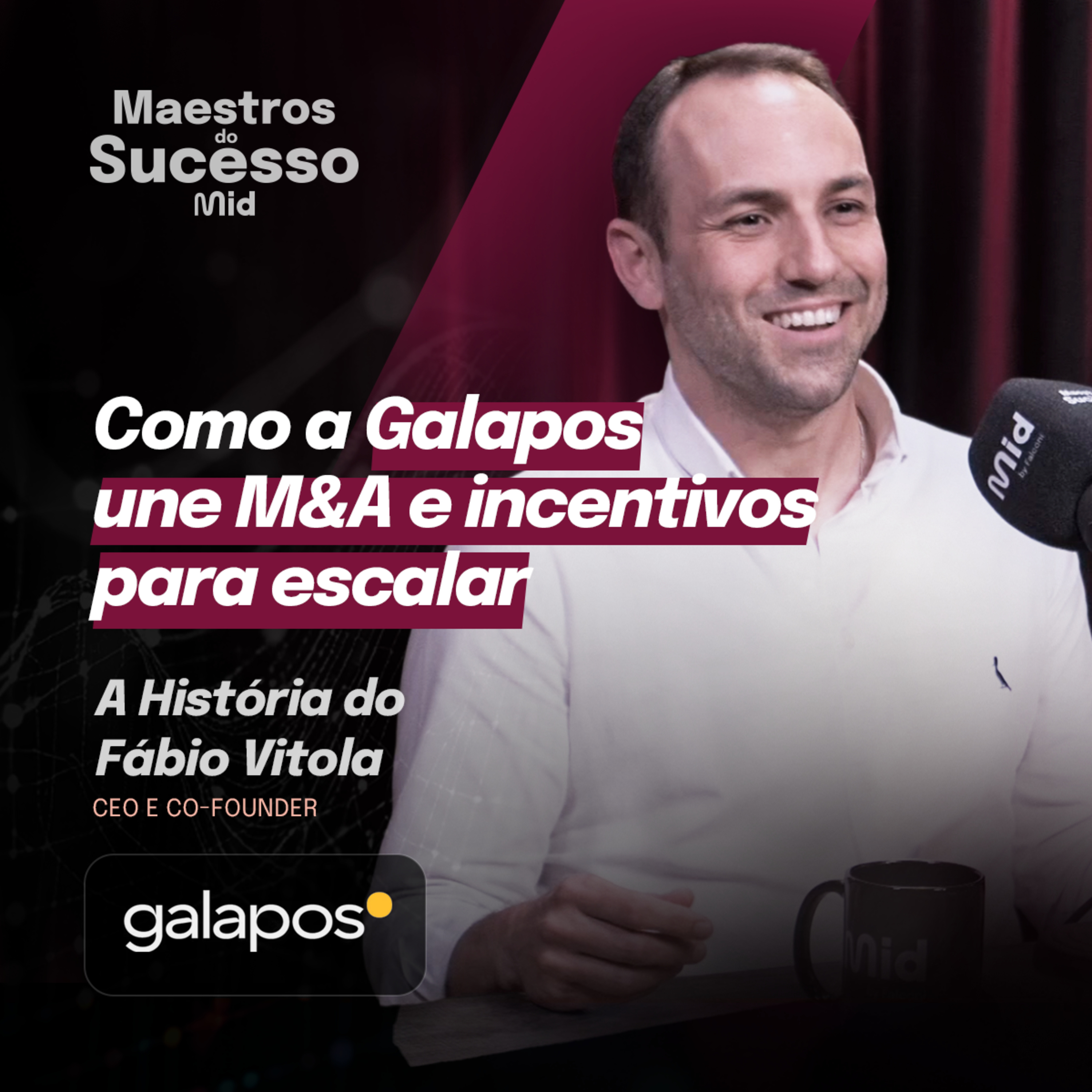 Como a Galapos Estruturou Seu Crescimento Dentro da XP Investimentos (Fábio Vitola) | Maestros do Sucesso #33 episode artwork