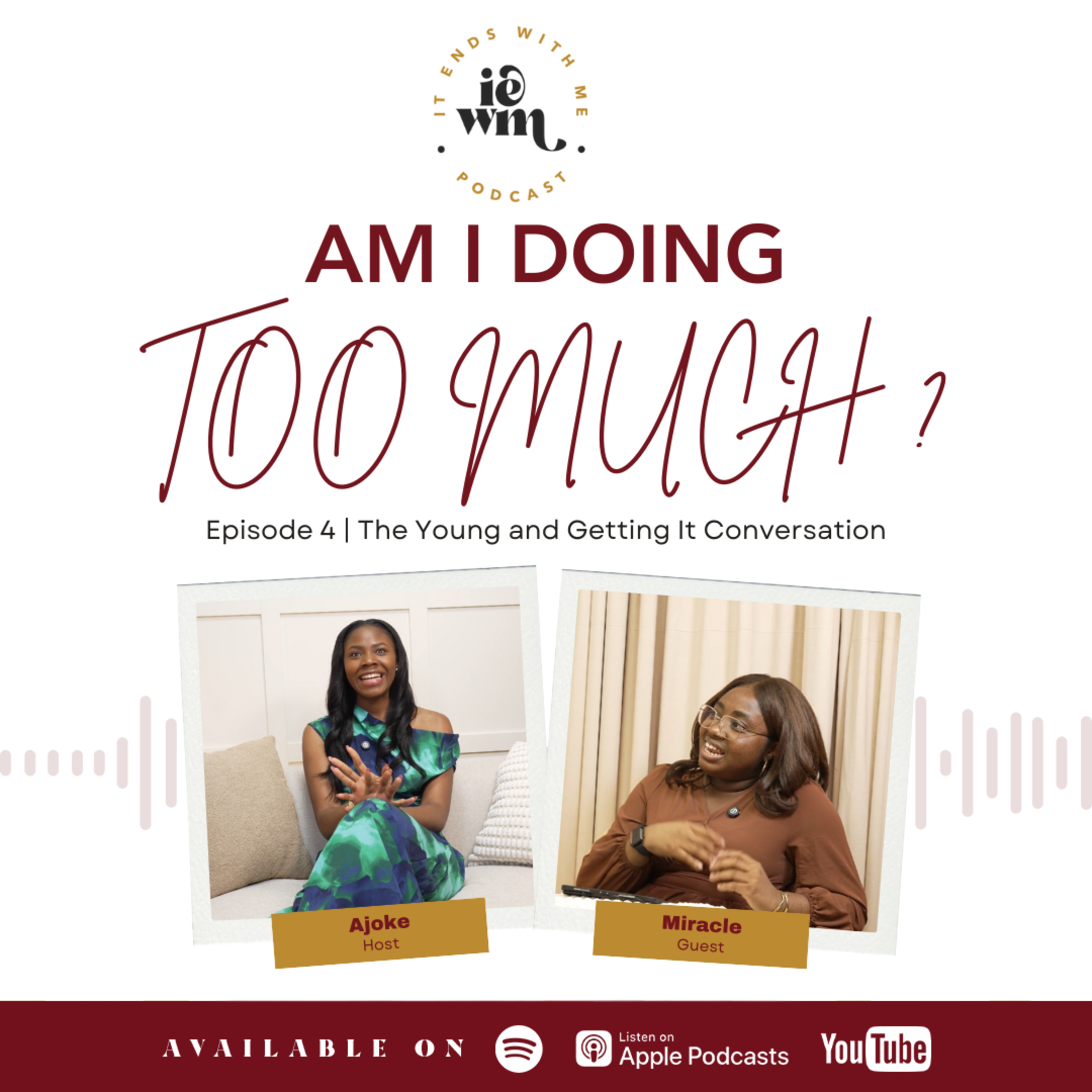 Am I Doing Too Much? episode artwork