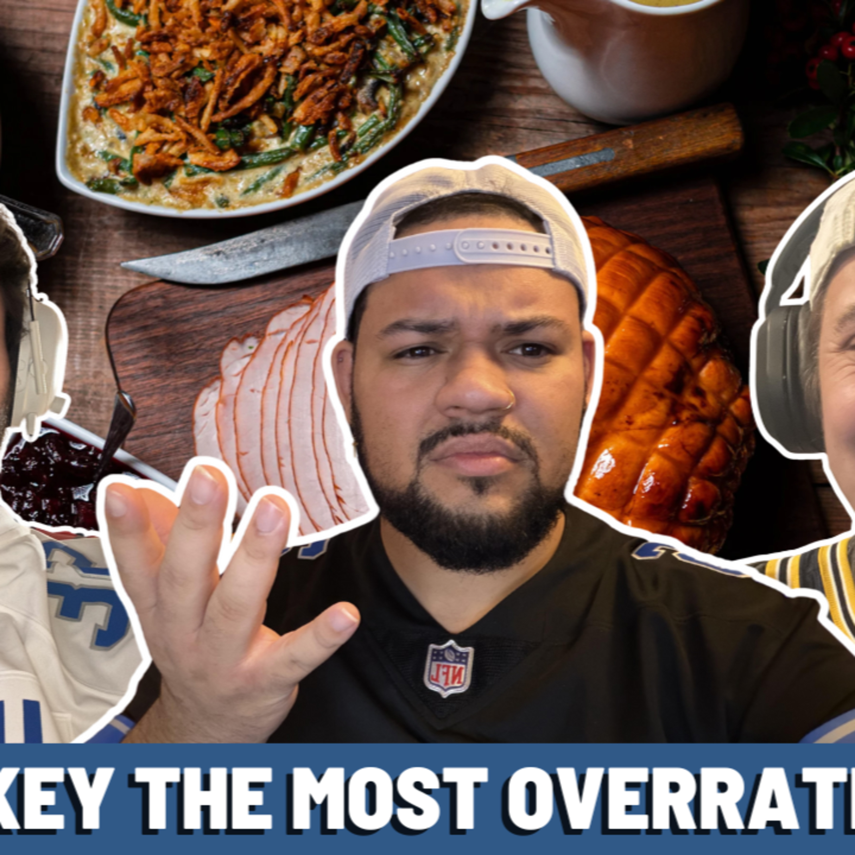 Thanksgiving Food Rankings, Frank Ragnow is BACK for the Detroit Lions episode artwork