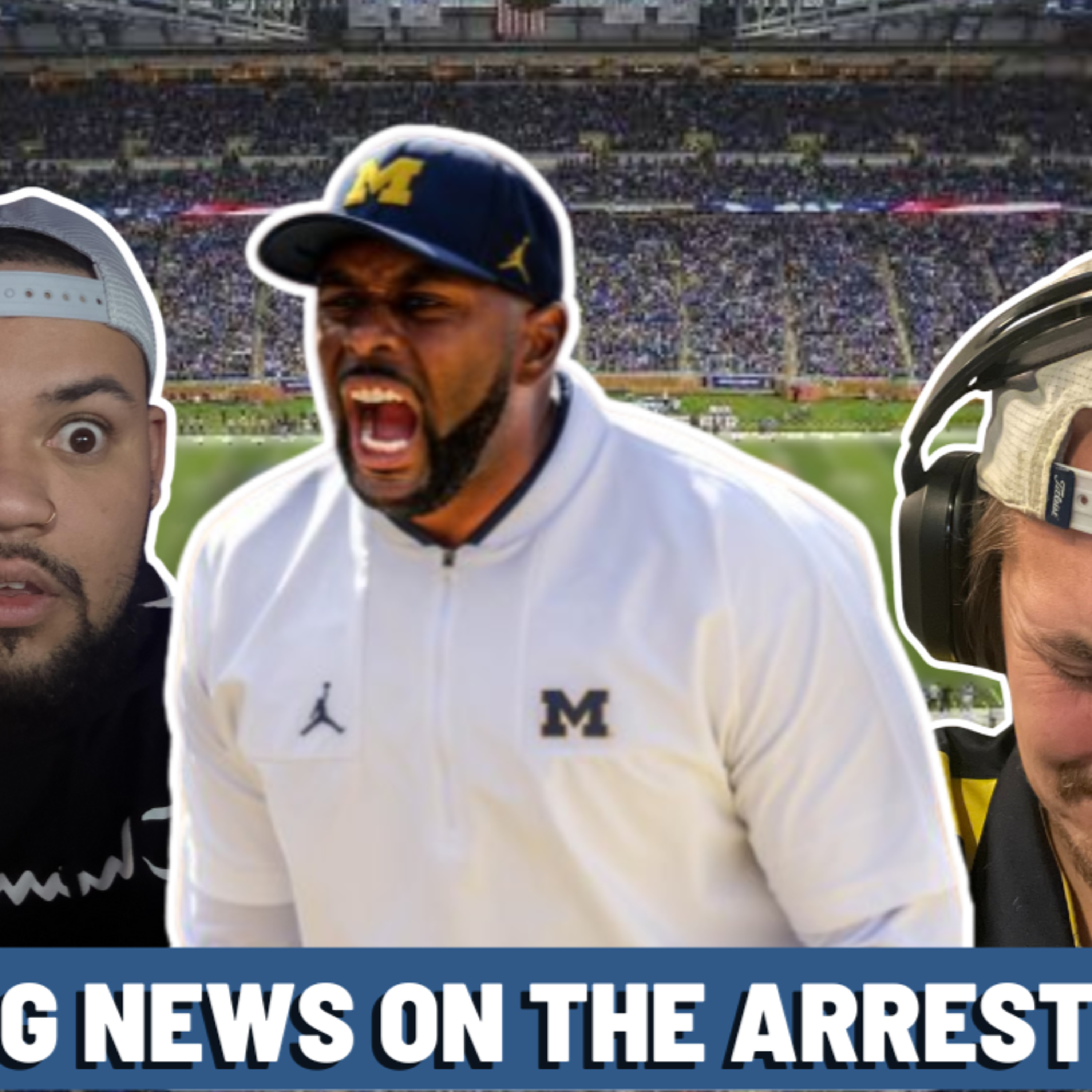 Sherrone Moore fired and in custody, Phillip Rivers, Lexi's Lore episode artwork