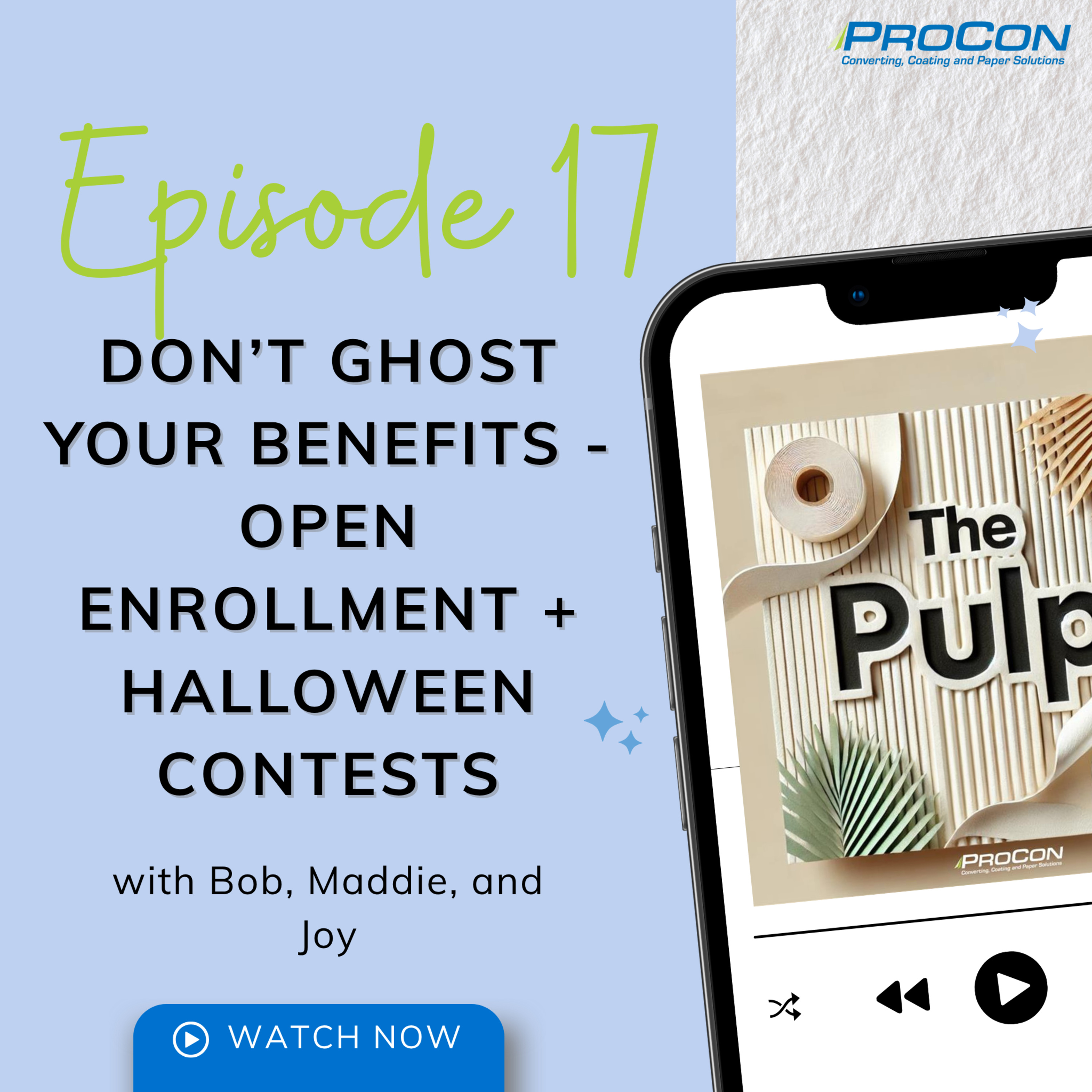 Episode 17: Don't Ghost Your Benefits - Open Enrollment + Halloween Contests episode artwork