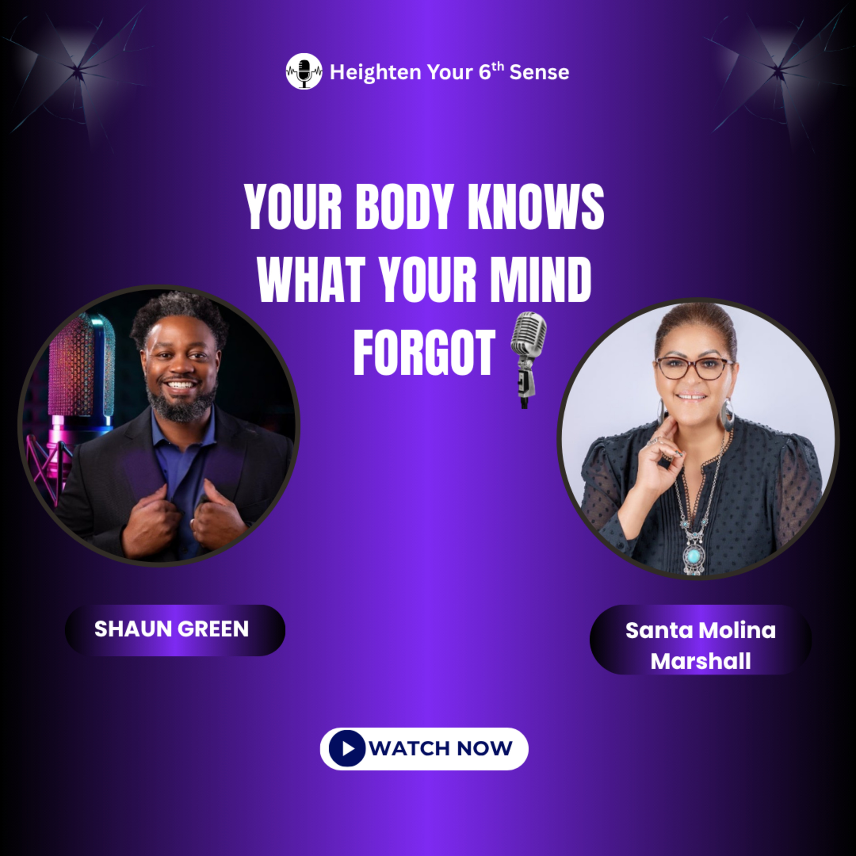Break Generational Patterns and Reclaim Your Power | Santa Molina Marshall | Heighten Your 6th Sense episode artwork