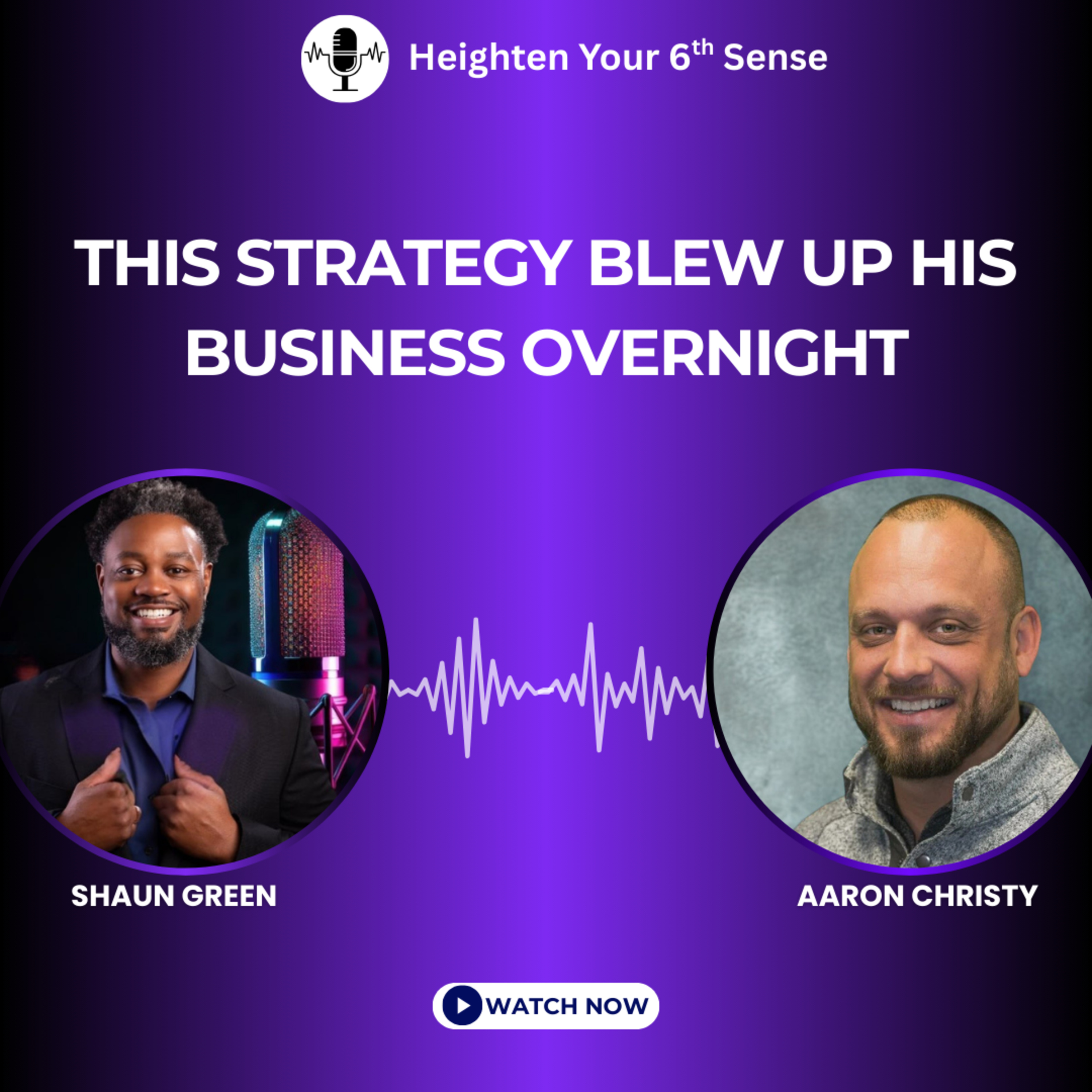 Scaling Smarter | The Systems Behind Rapid Business Growth | Aaron Christy | Heighten Your 6th Sense episode artwork