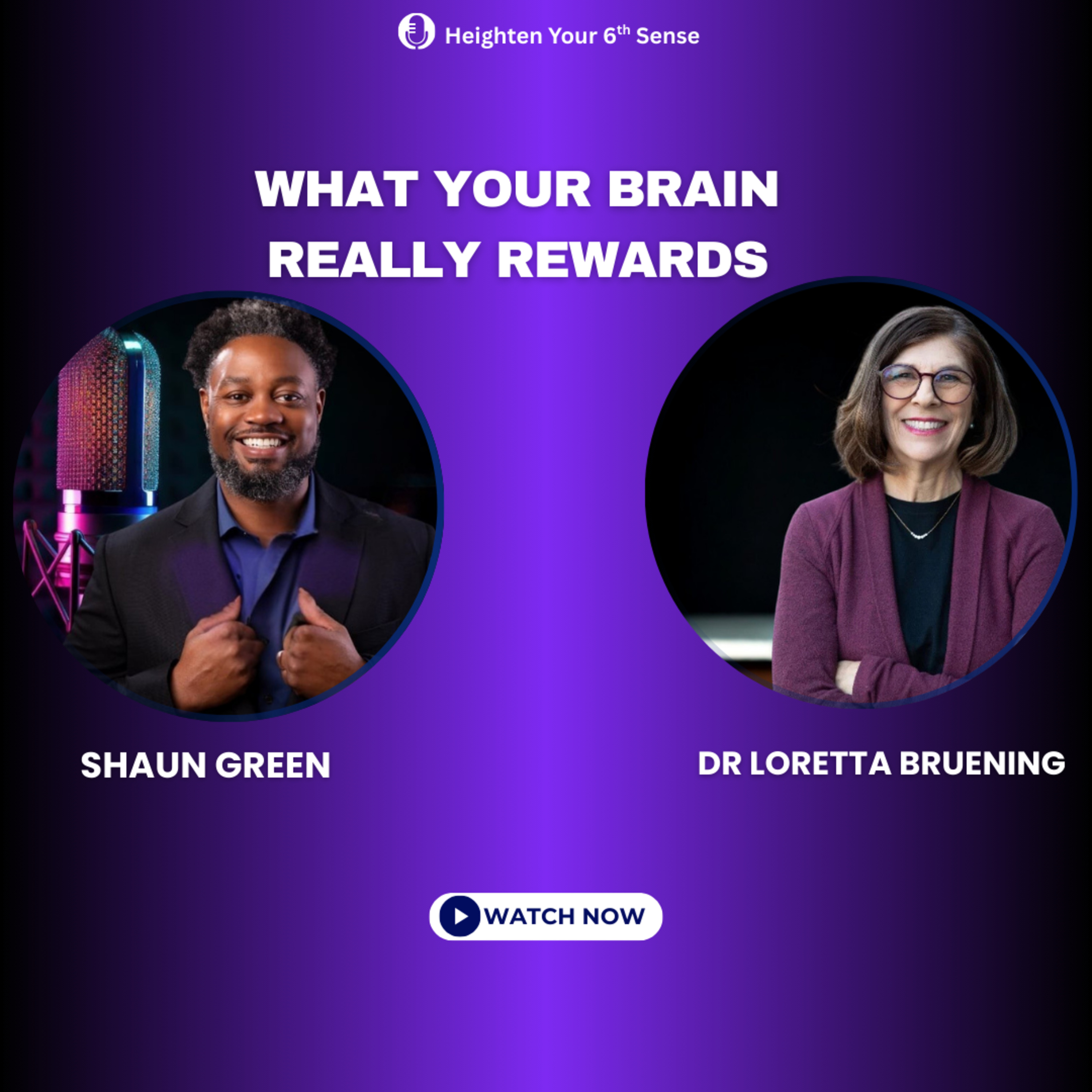 Why Effort Matters More Than Comfort | Dr Loretta Bruening | Heighten Your 6th Sense episode artwork