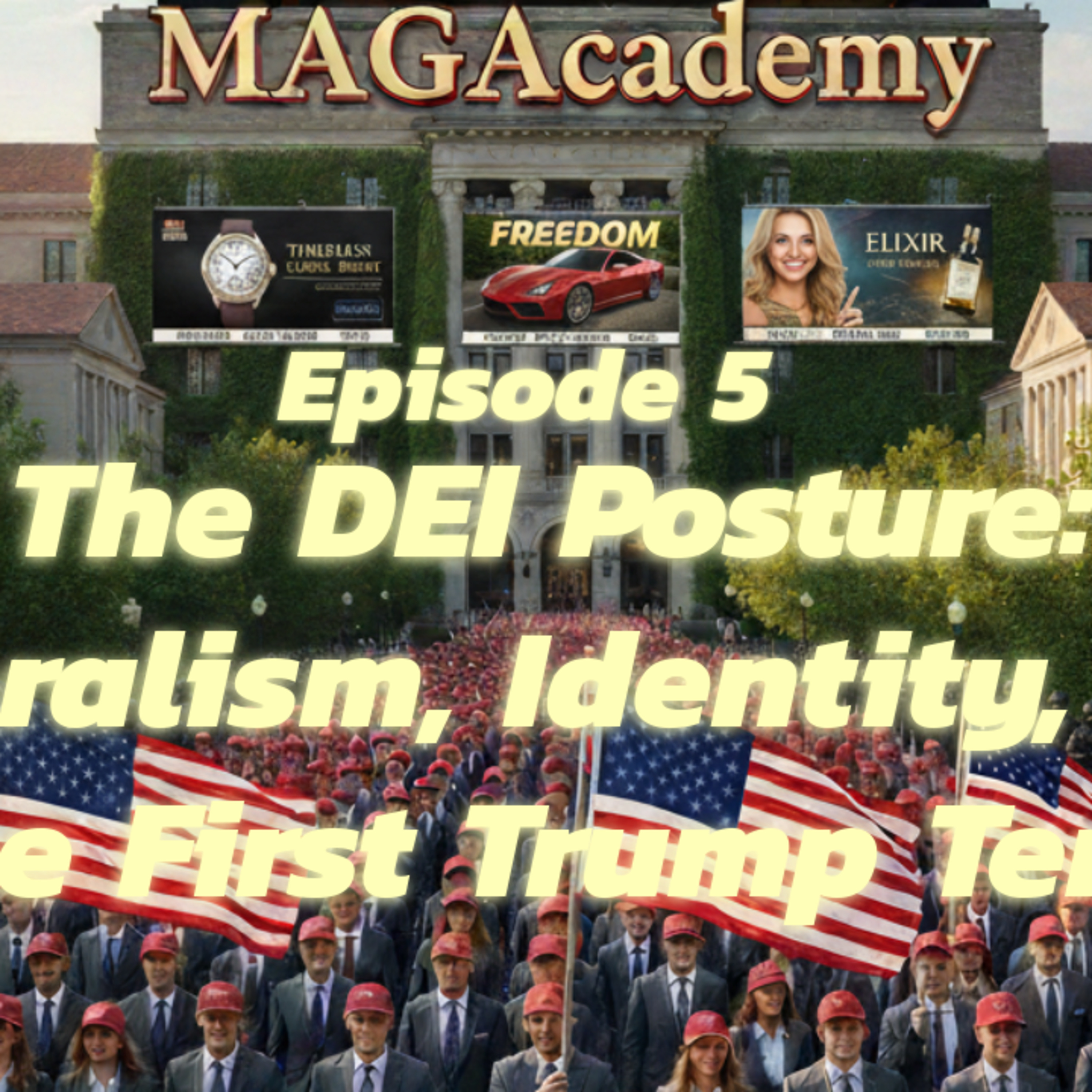 MAGAcademy Episode 5: The DEI Posture: Liberalism, Identity, and the First Trump Term episode artwork