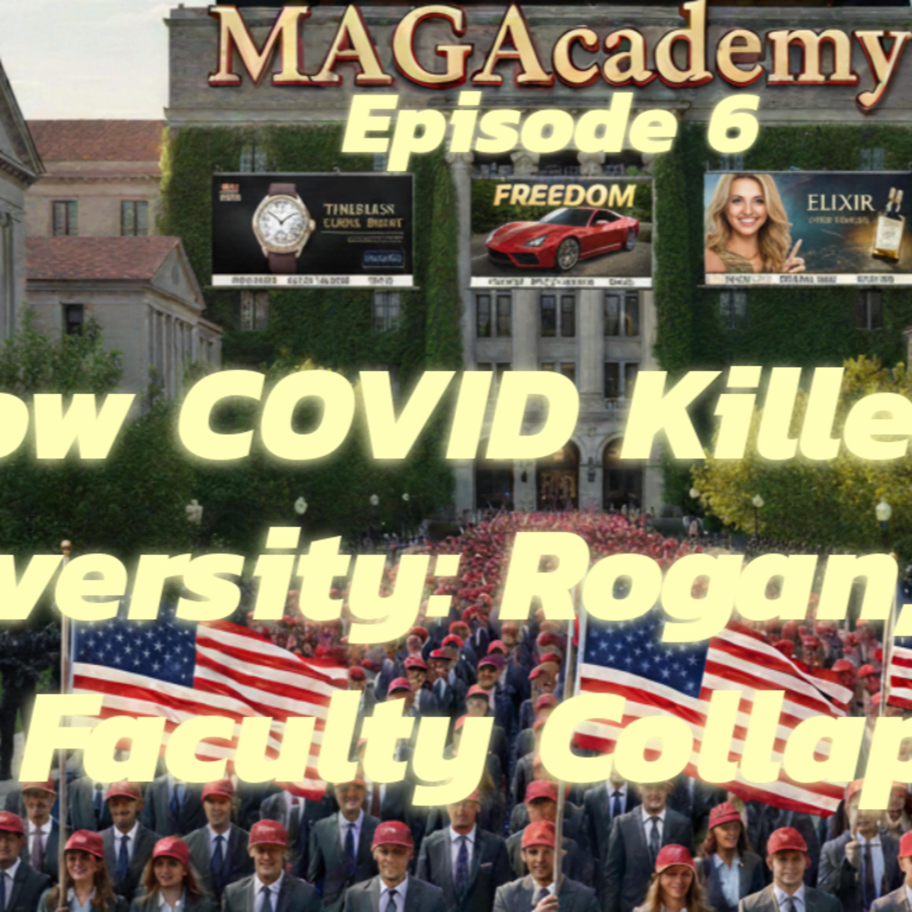MAGAcademy Episode 6: The COVID Catalyst: Remote Learning, Rogan, and the Erosion of Faculty Power episode artwork
