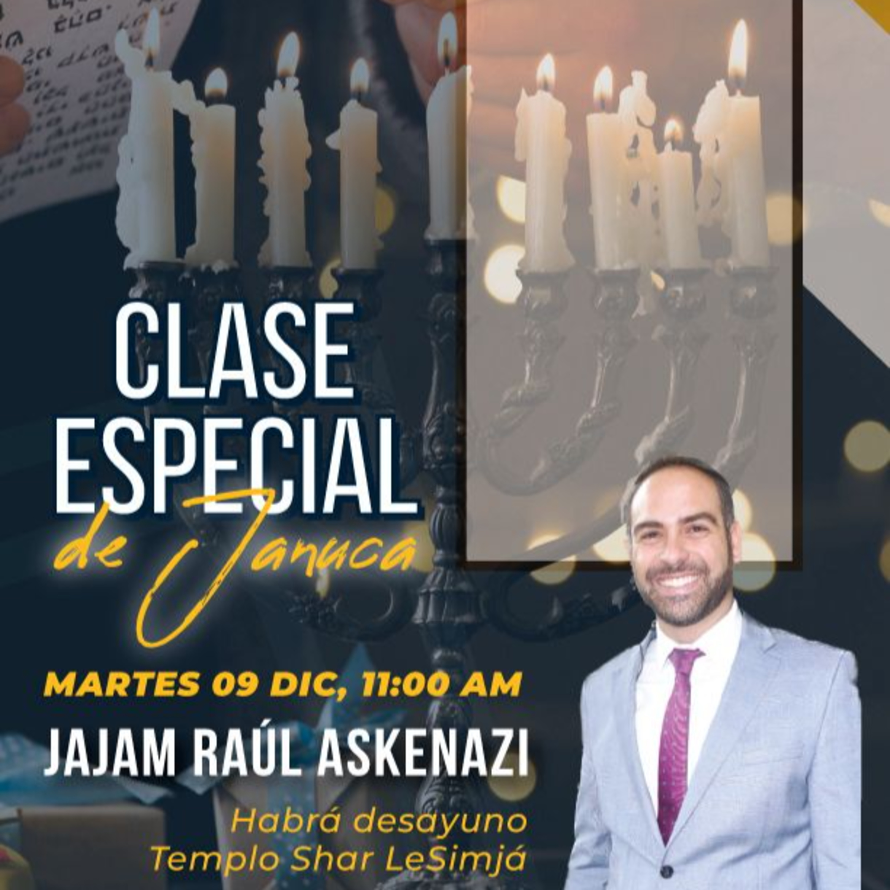 RAB RAUL ASKENAZI- CLASE ESPECIAL DE JANUKA RAB RAUL ASKENAZI- CLASE ESPECIAL DE JANUKA