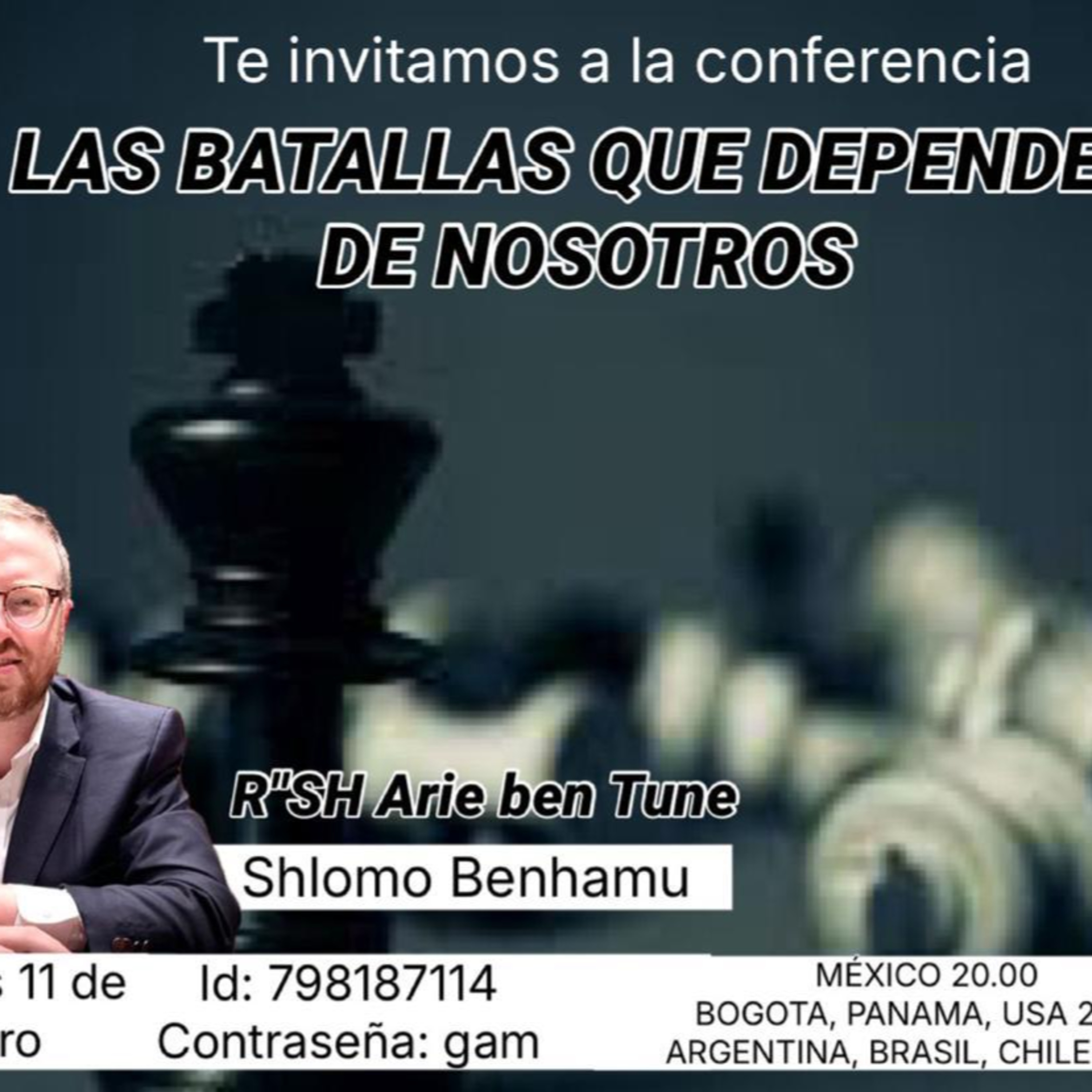 RAB SHLOMO BENHAMU- LAS BATALLAS QUE DEPENDEN DE NOSOTROS episode artwork