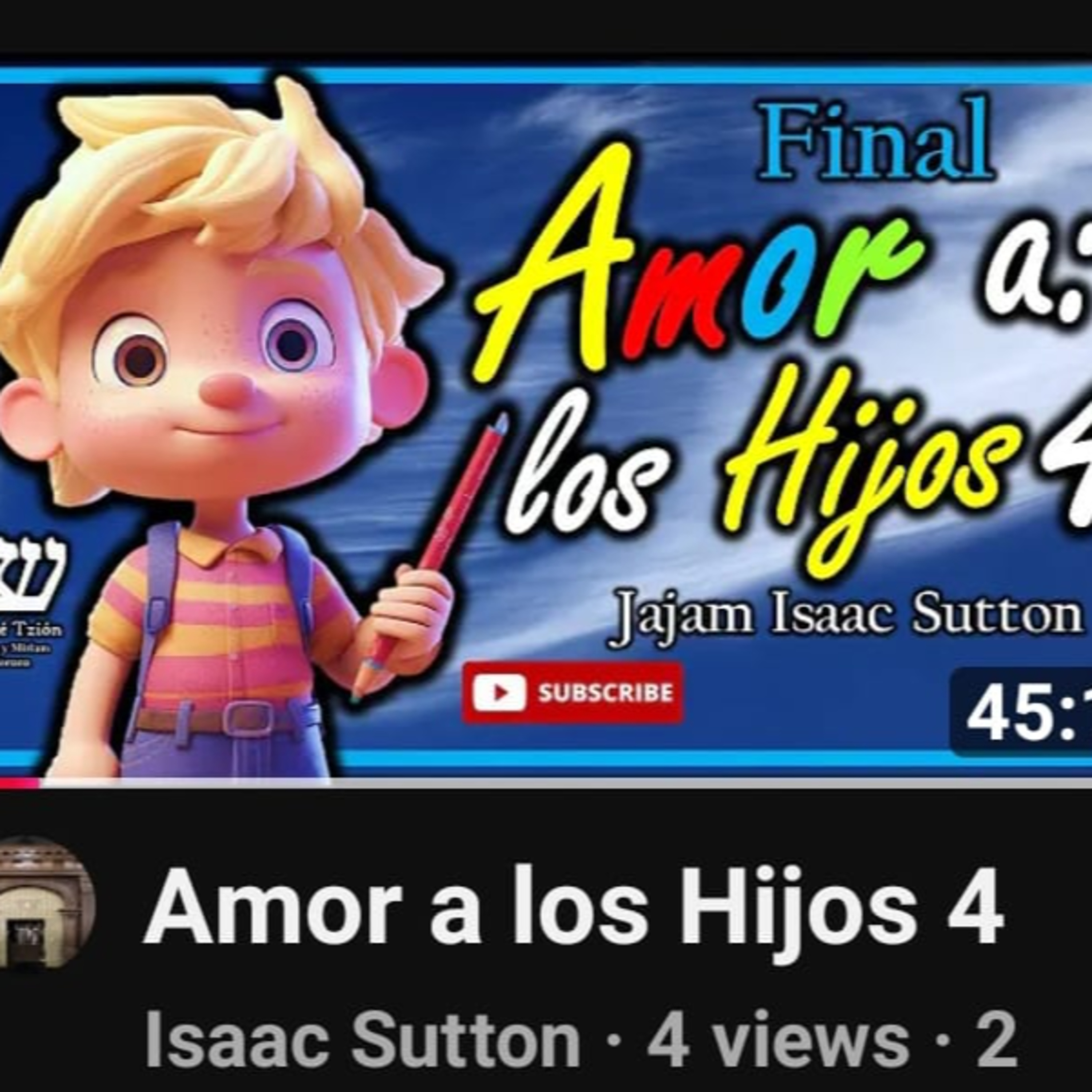 RAB ISAAC SUTTON- AMOR A LOS HIJOS episode artwork