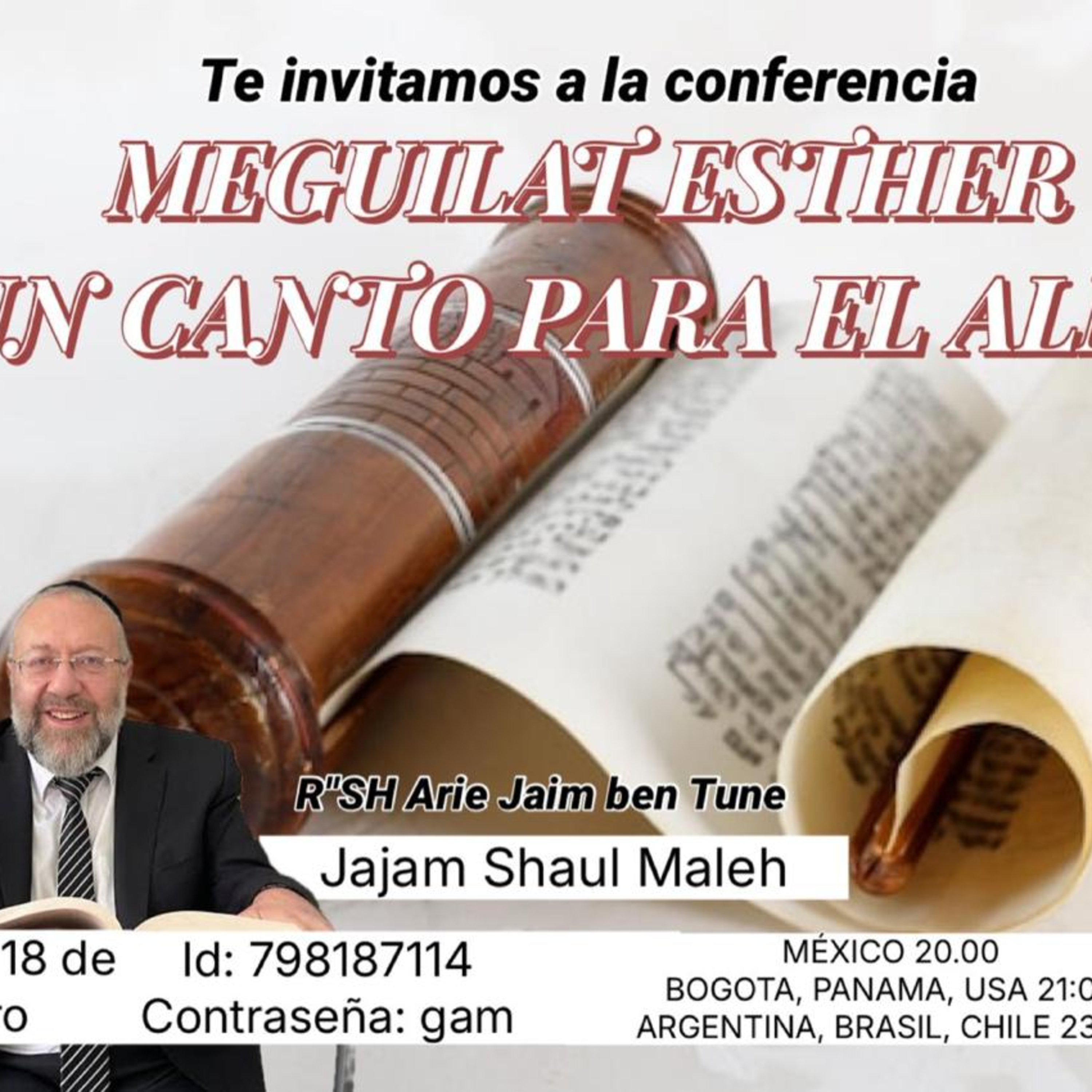 RAB SHAUL CREDI- MEGUILAT ESTHER- UN CANTO PARA EL ALMA episode artwork