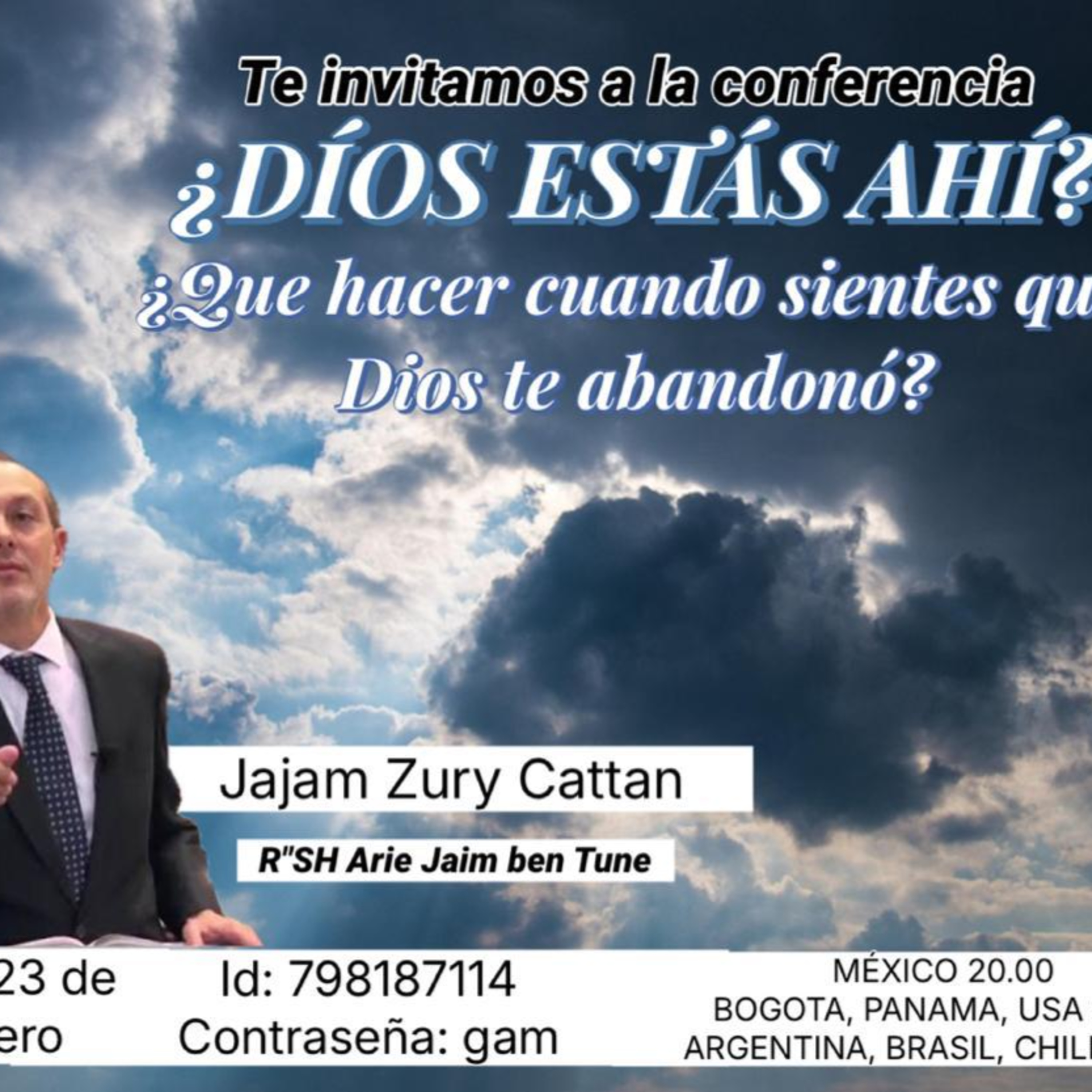 RAB SURI CATTAN- DIOS ESTAS AHI?- QUE HACER CUANDO SIENTES QUE DIOS TE ABANDONO? episode artwork