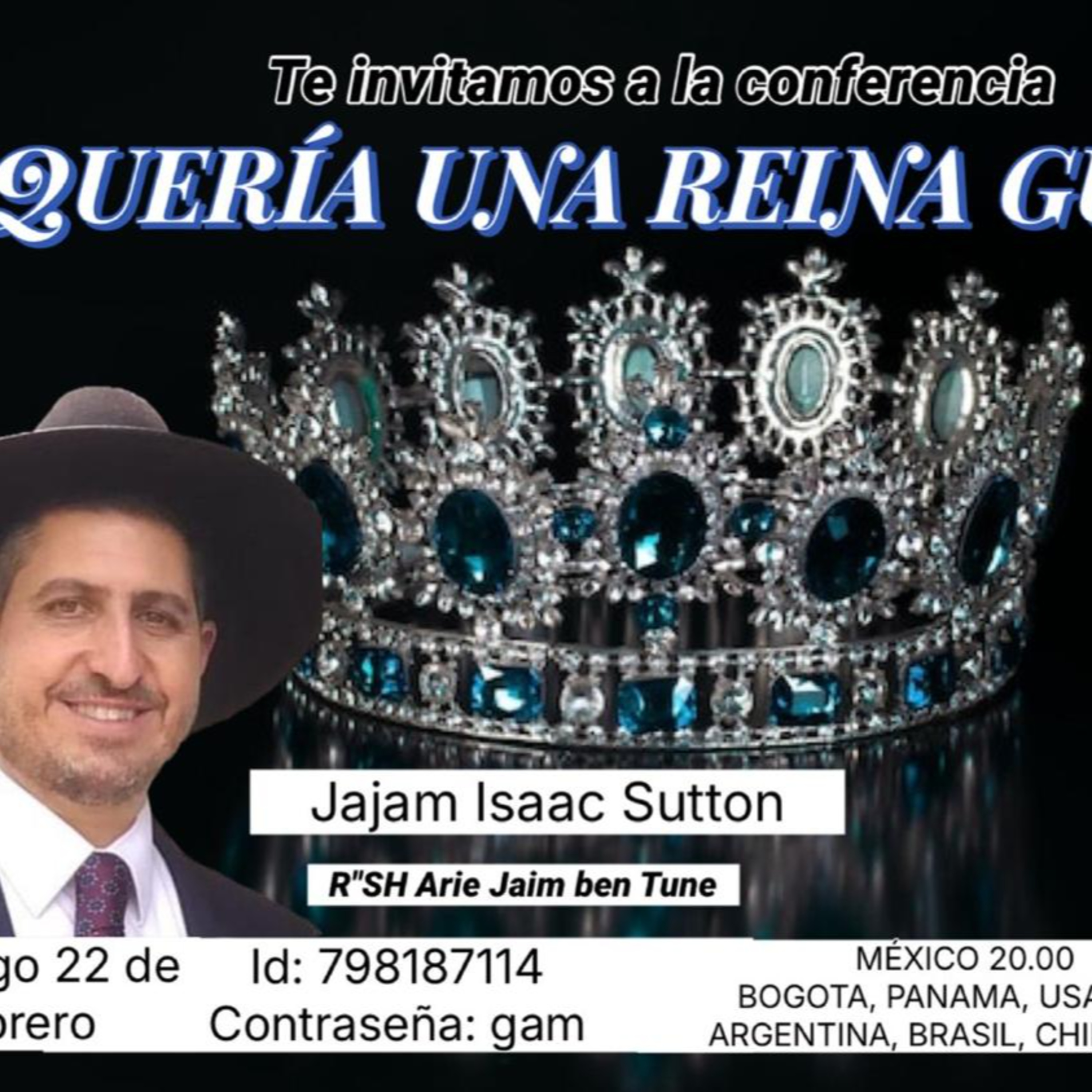 RAB ISAAC SUTTON- PURIM- Queria una Reina Guapa episode artwork