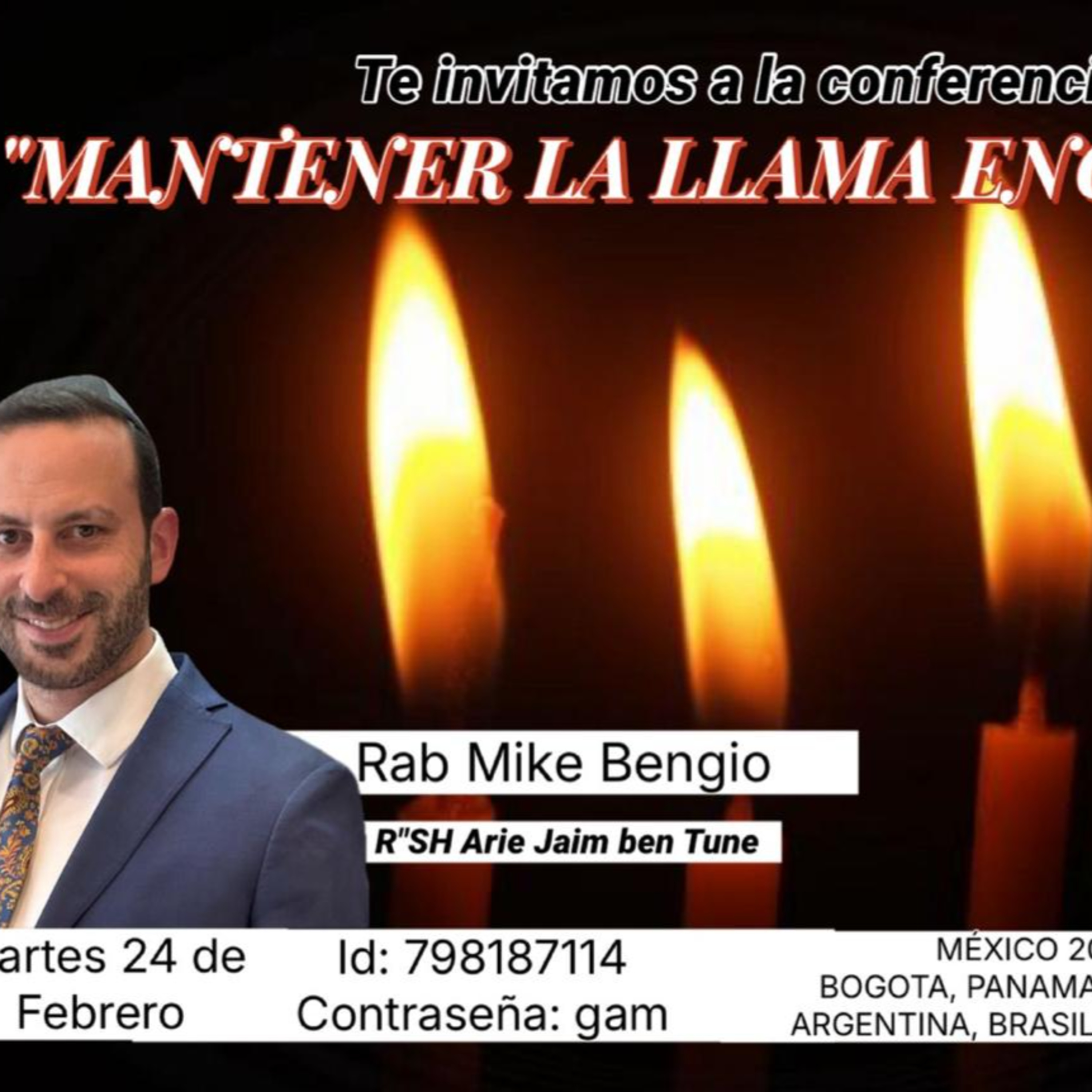 RAB MIKE BENGIO- MANTENER LA LLAMA ENCENDIDA episode artwork
