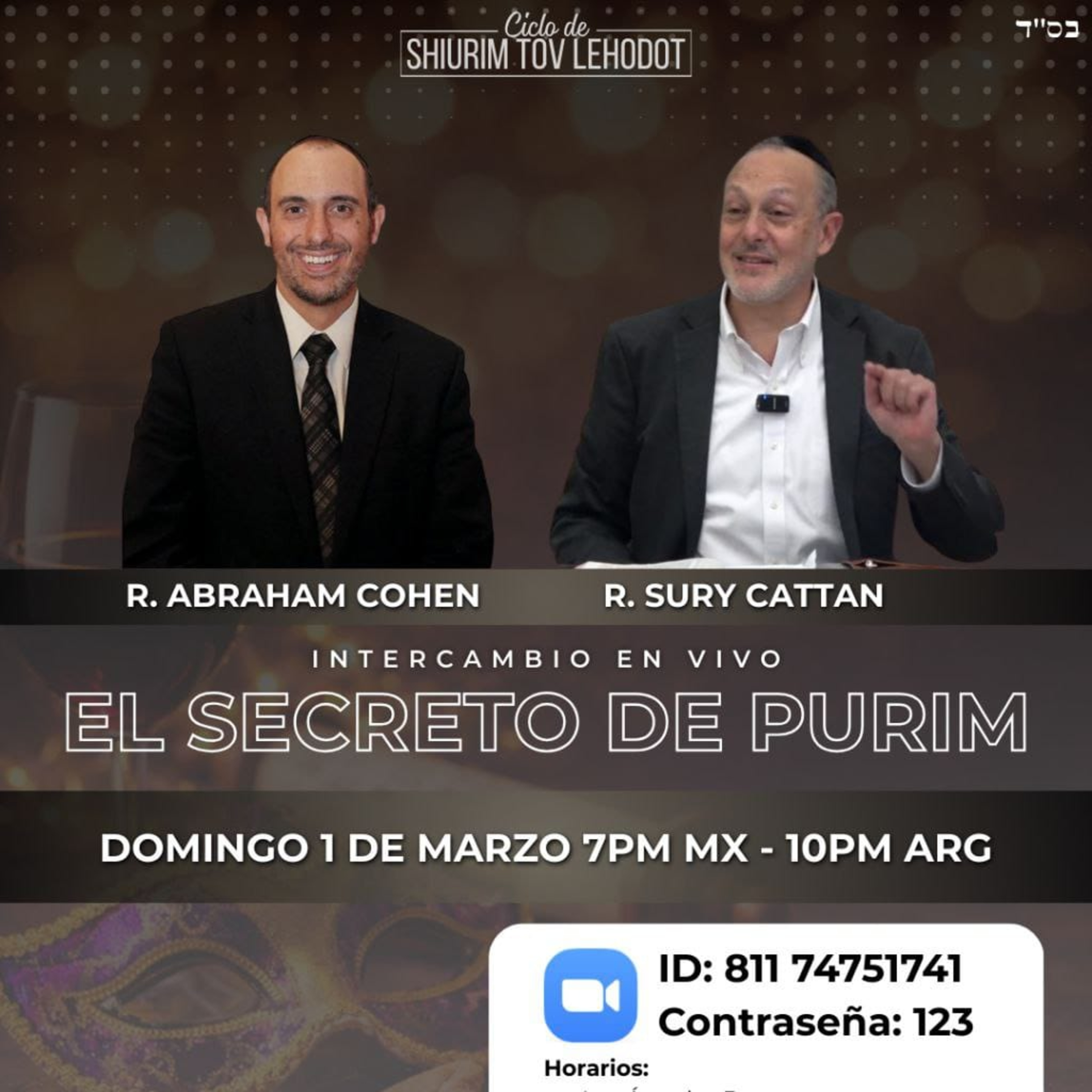 RABS SURI CATTAN Y ABRAHAM COHEN- EL SECRETO DE PURIM episode artwork