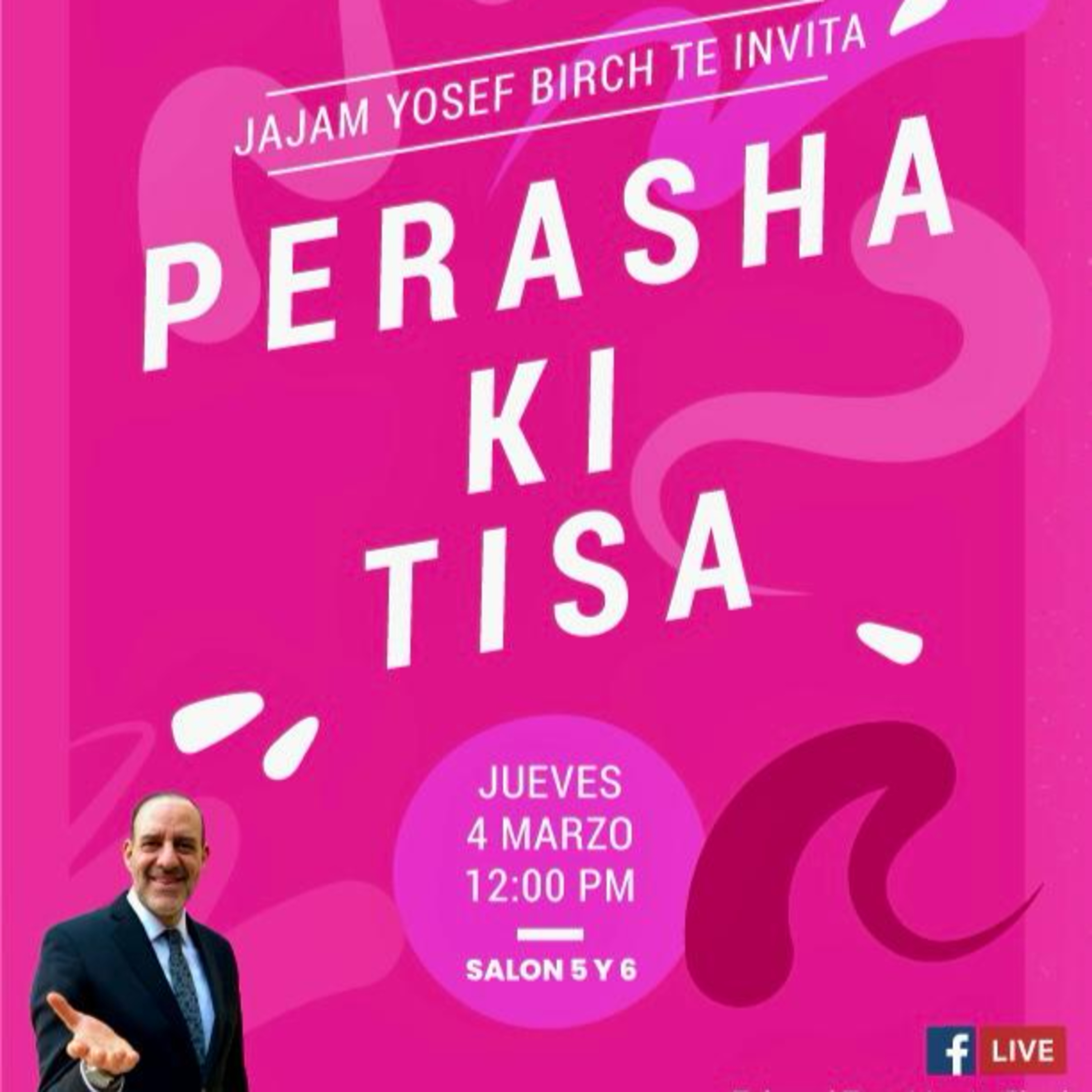 RAB YOSEF BIRCH- PERASHA KI TISA 5786- EL SECRETO DE LA FELICIDAD episode artwork