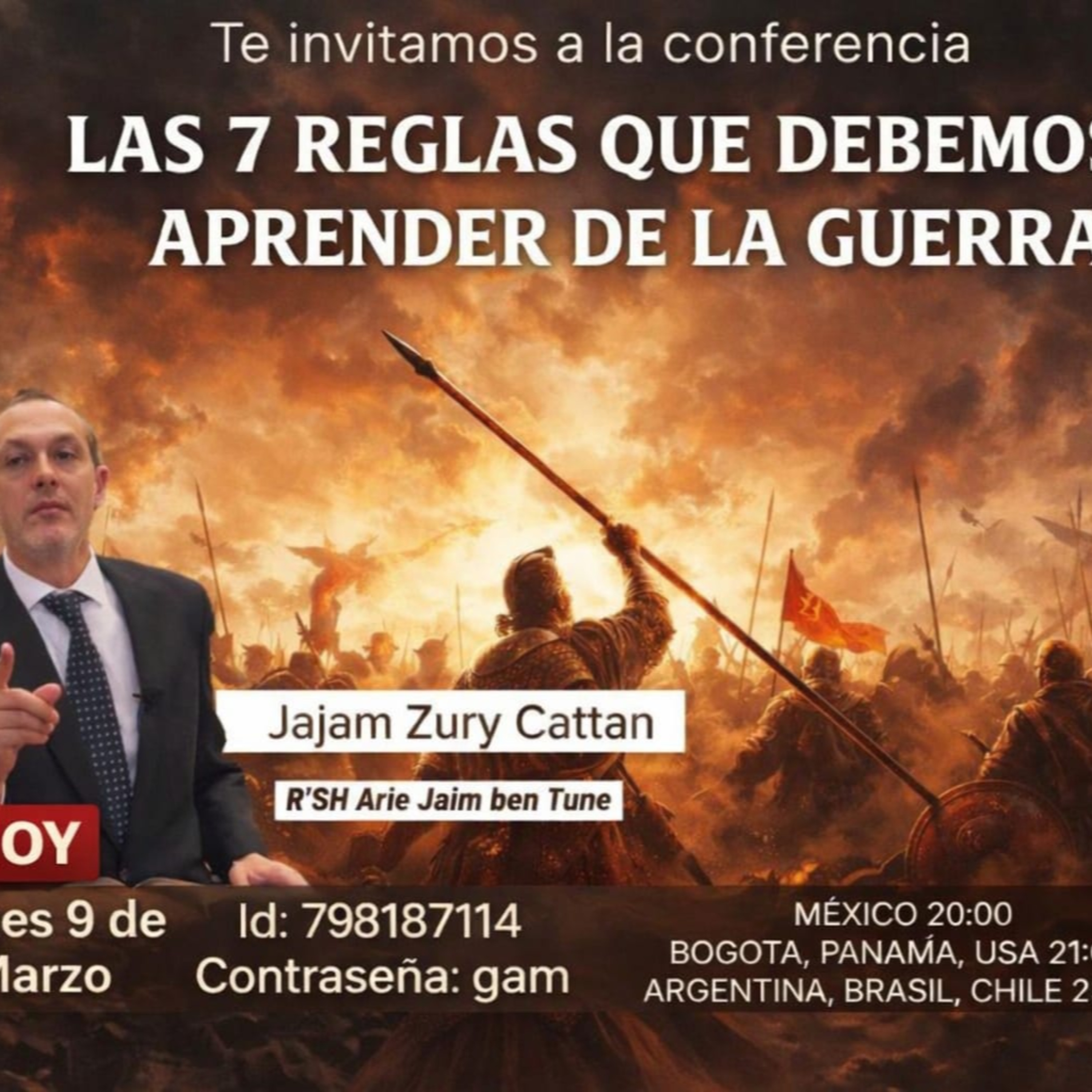 RAB SURI CATTAN- LAS 7 REGLAS QUE DEBEMOS APRENDER DE LA GUERRA episode artwork
