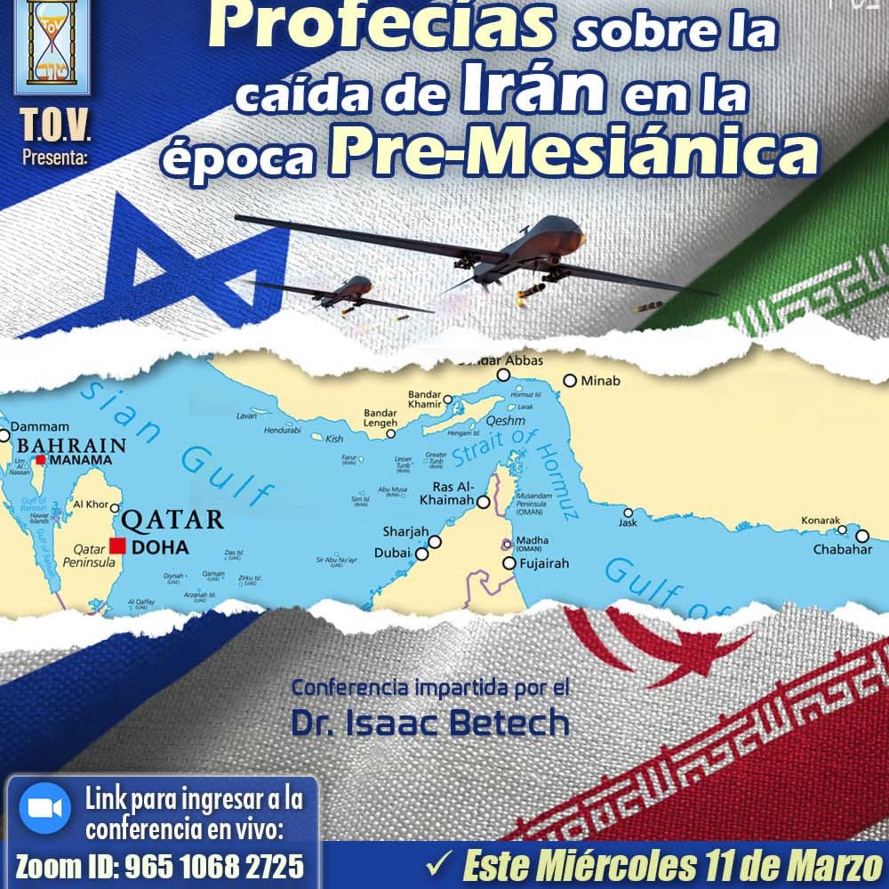 RAB DR ISAAC BETECH- PROFECIAS DE LA CAIDA DE IRAN EN LA ERA MESIANICA episode artwork