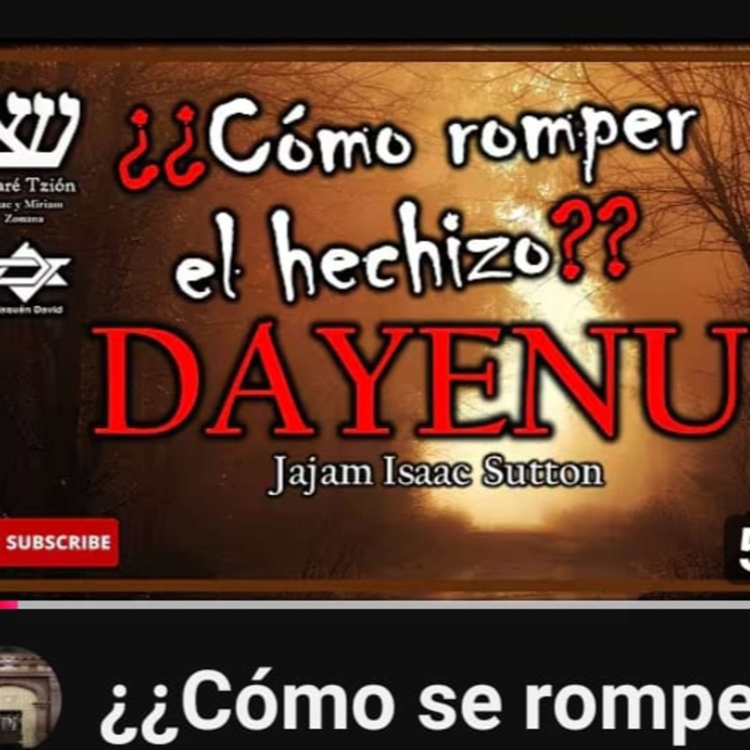 RAB ISAAC SUTTON- DAYENU- SE ROMPIO EL HECHIZO episode artwork