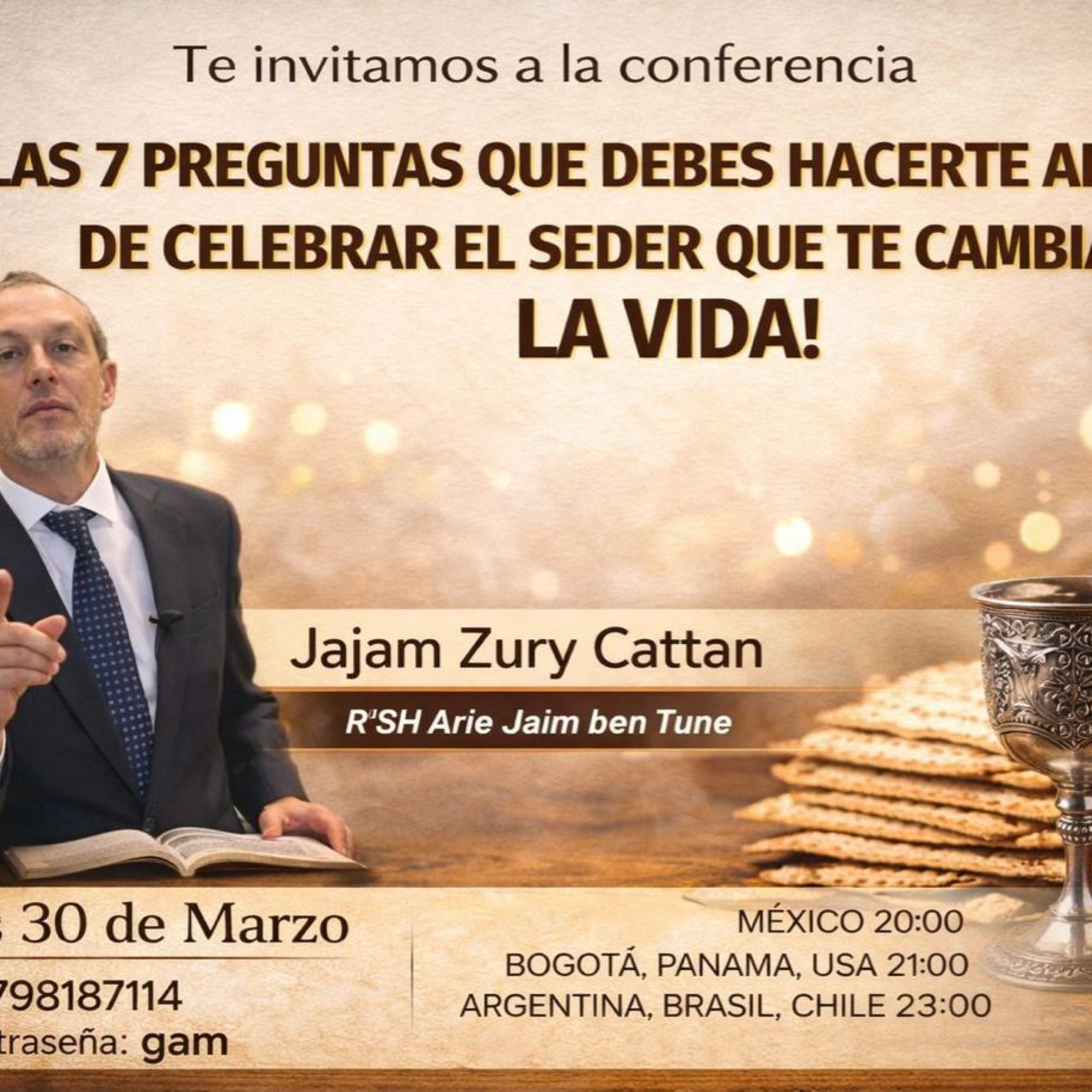RAB SURI CATTAN- LAS 7 PREGUNTAS QUE TE DEBES HACER ANTES DEL SEDER DE PESAJ episode artwork