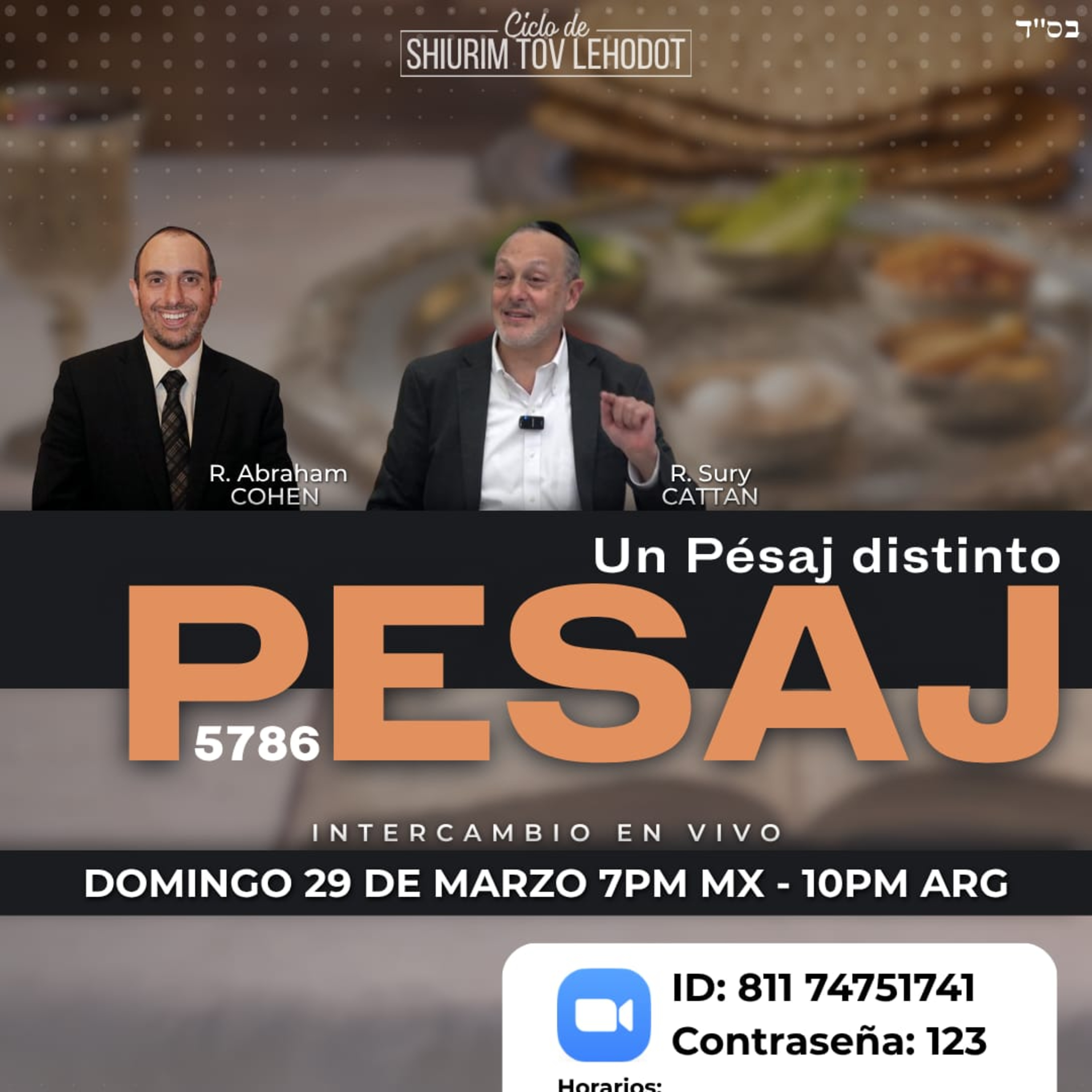 RABS ABRAHAM COHEN Y SURI CATTAN- UN PESAJ DISTINTO episode artwork