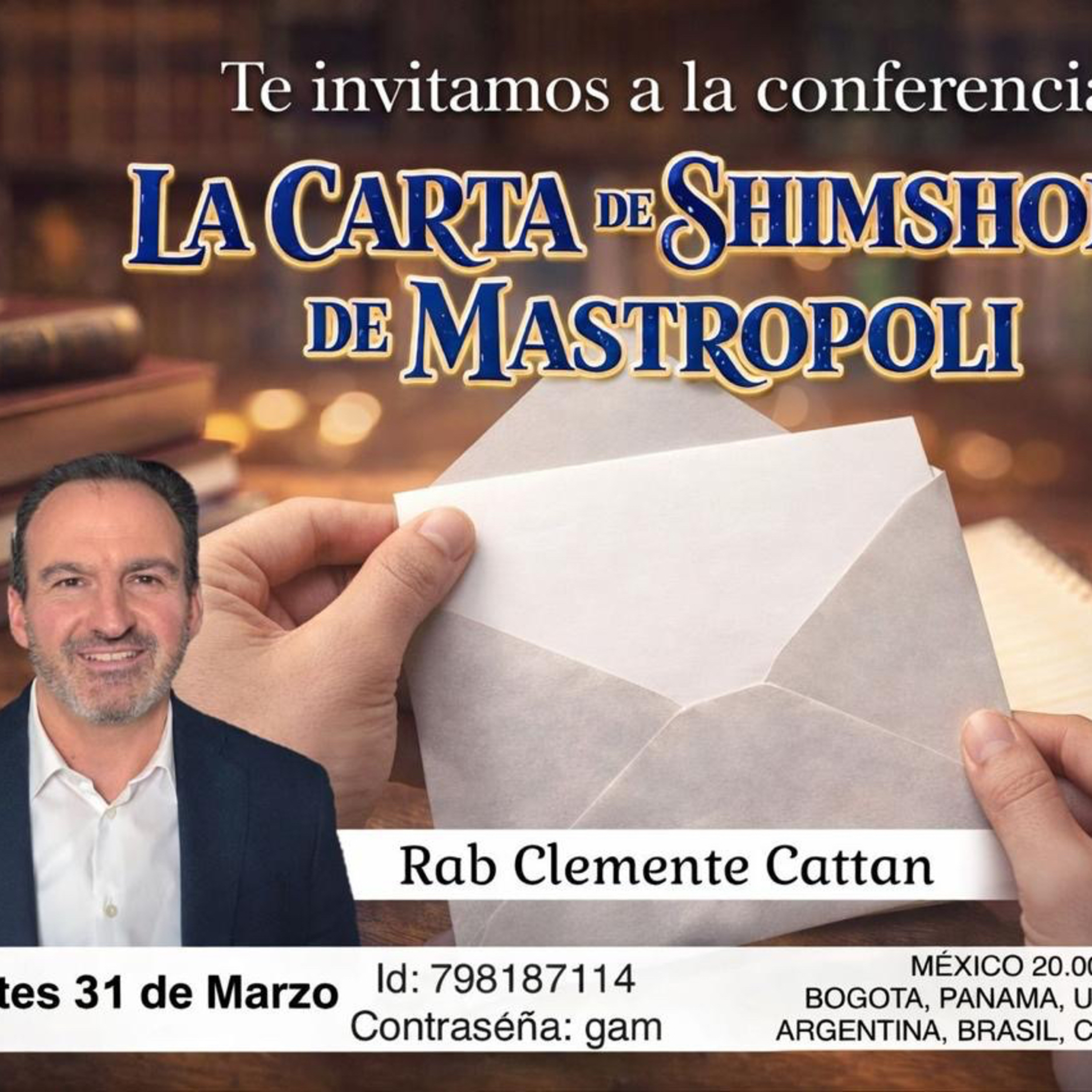 RAB CLEMENTE CATTAN- LA CARTA DE RAB SHIMSHON DE ASTROPOLI episode artwork