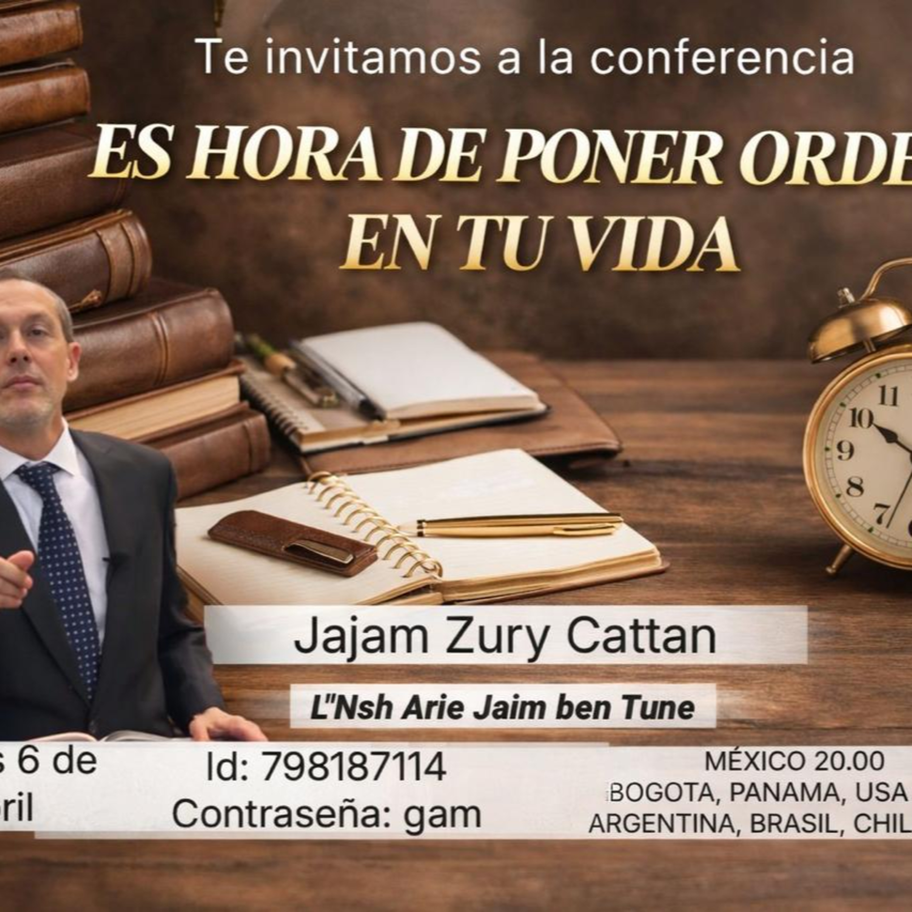 RAB SURI CATTAN- ES HORA DE PONER ORDEN EN TU VIDA episode artwork