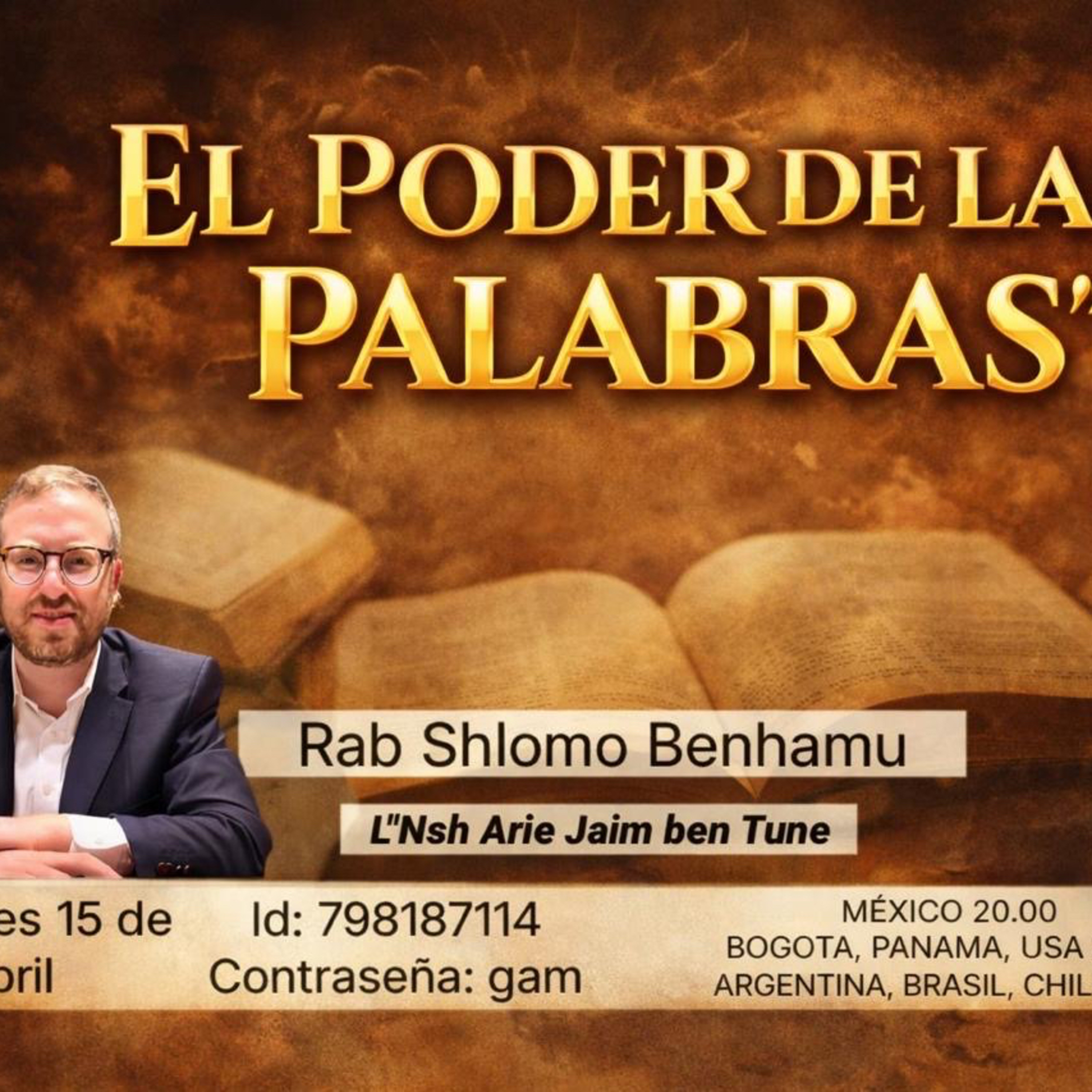 RAB SHLOMO BENHAMU- TAZRIA-METZORA- 5786- EL PODER DE LAS PALABRAS  episode artwork