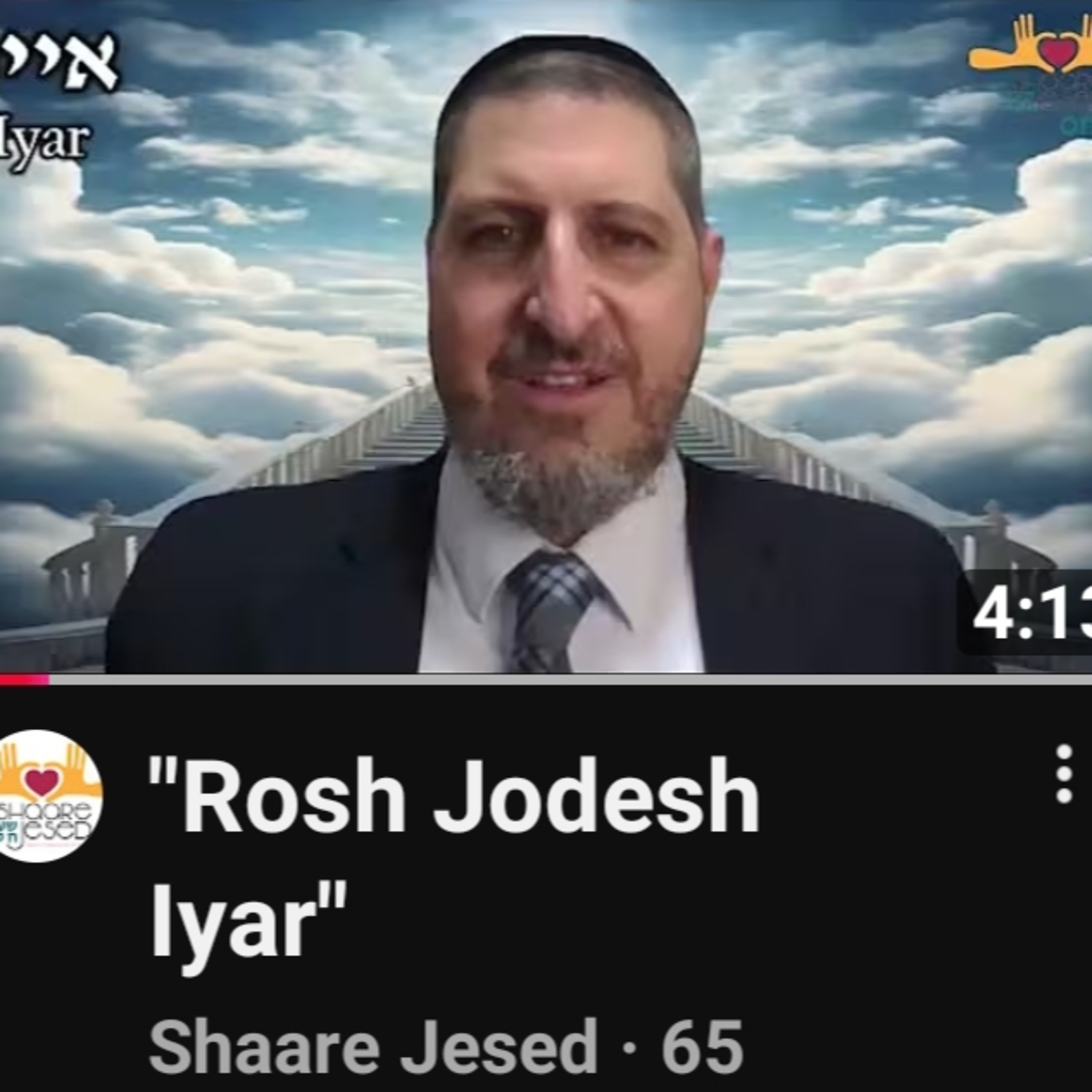 RAB ISAAC SUTTON -Rosh Jodesh Iyar episode artwork