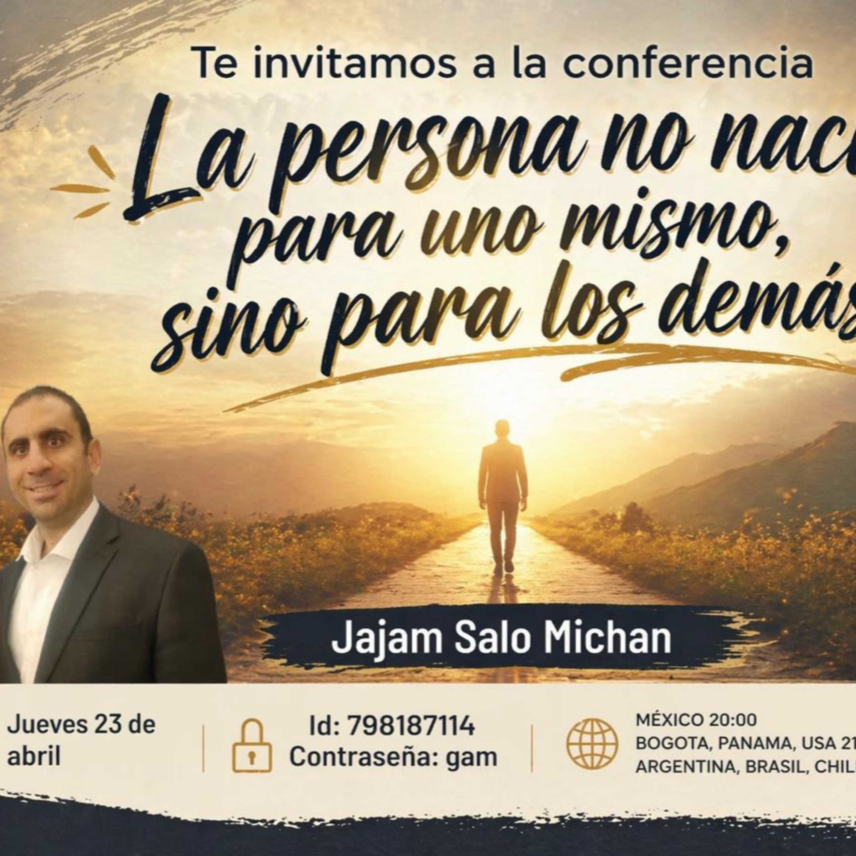 RAB SALOMON MICHAN- La persona no nació para uno mismo, sino para los demás  episode artwork