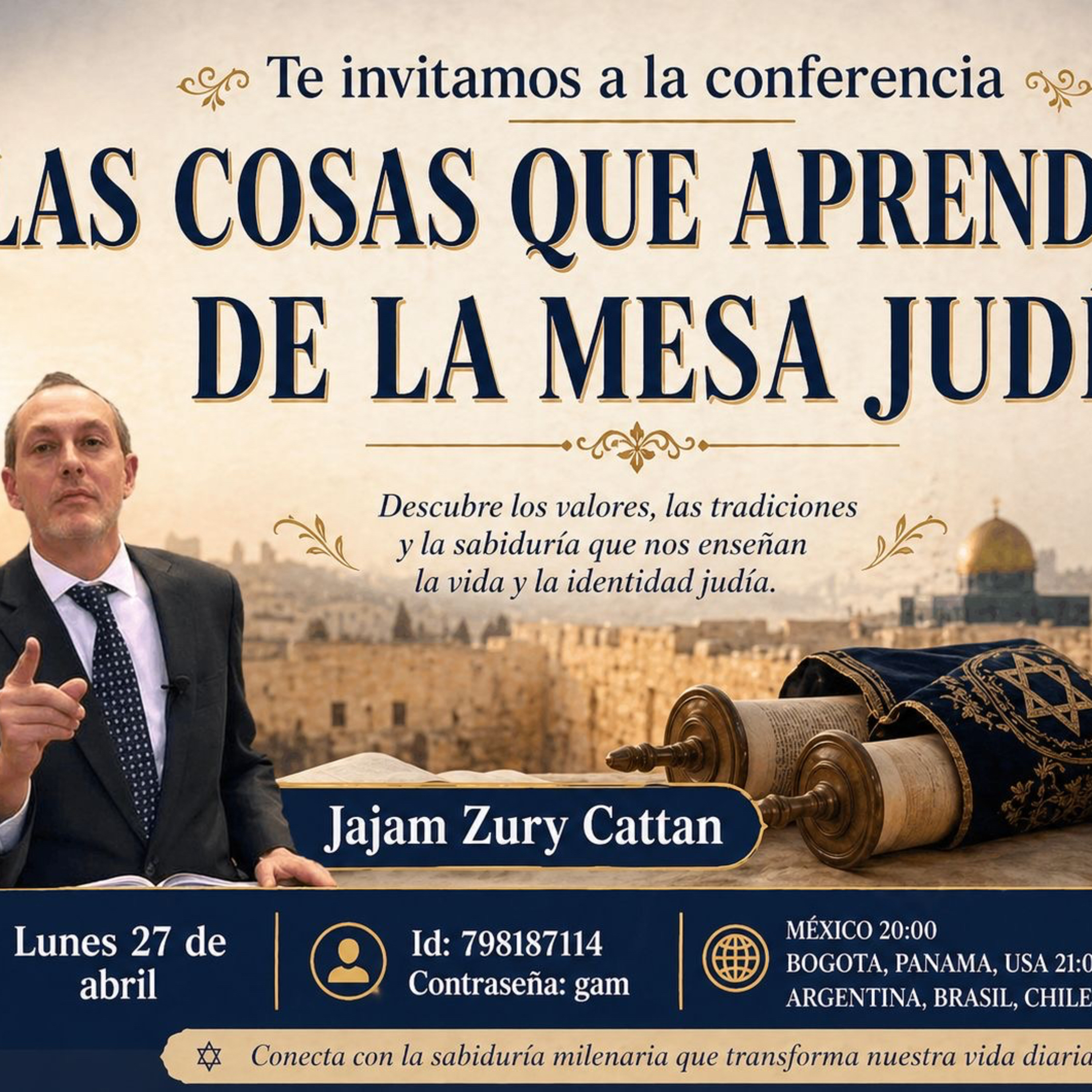 RAB SURI CATTAN- LAS LECCIONES DE LA MESA JUDIA episode artwork