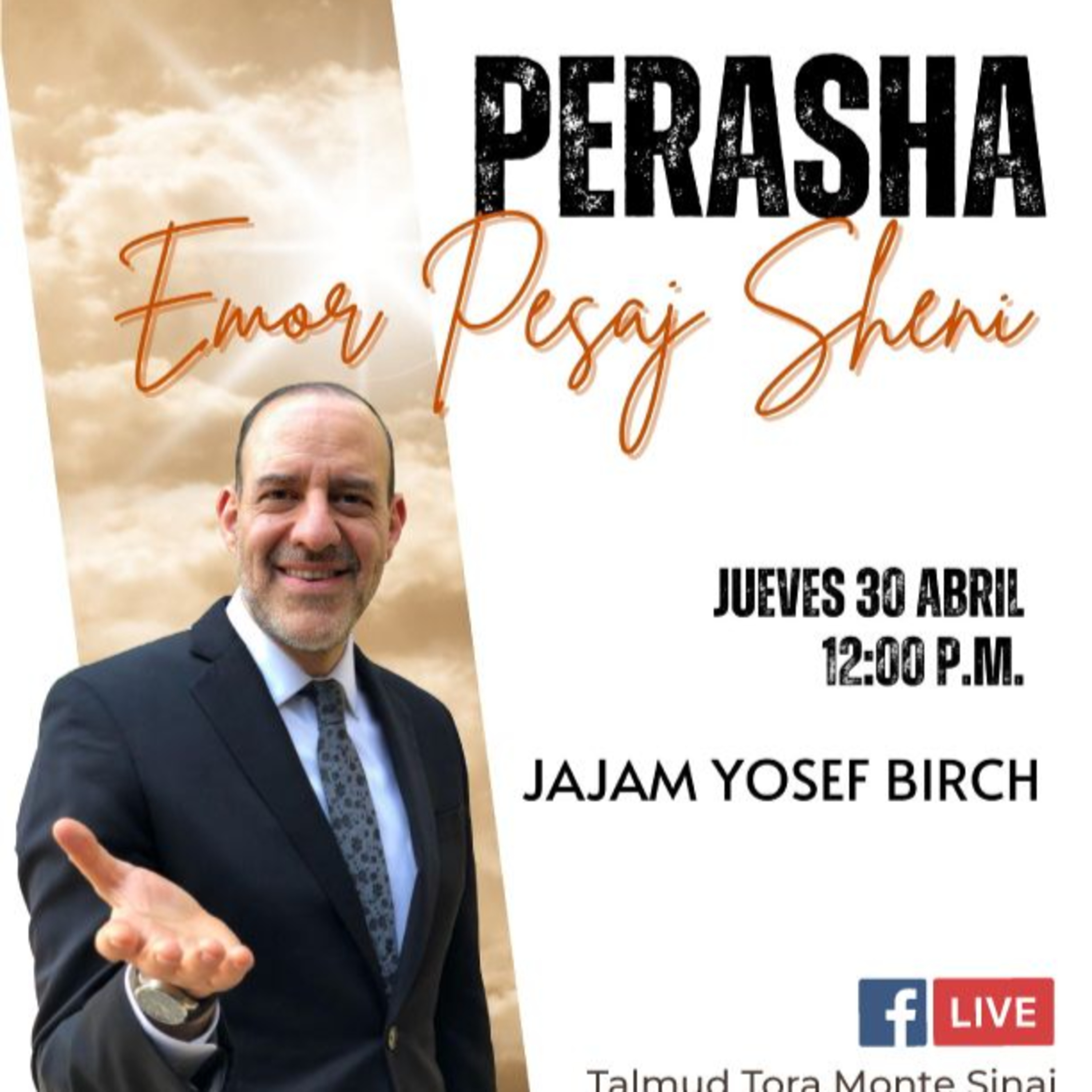 RAB YOSEF BIRCH- PERASHA EMOR Y PESAJ SHENI 5786 episode artwork