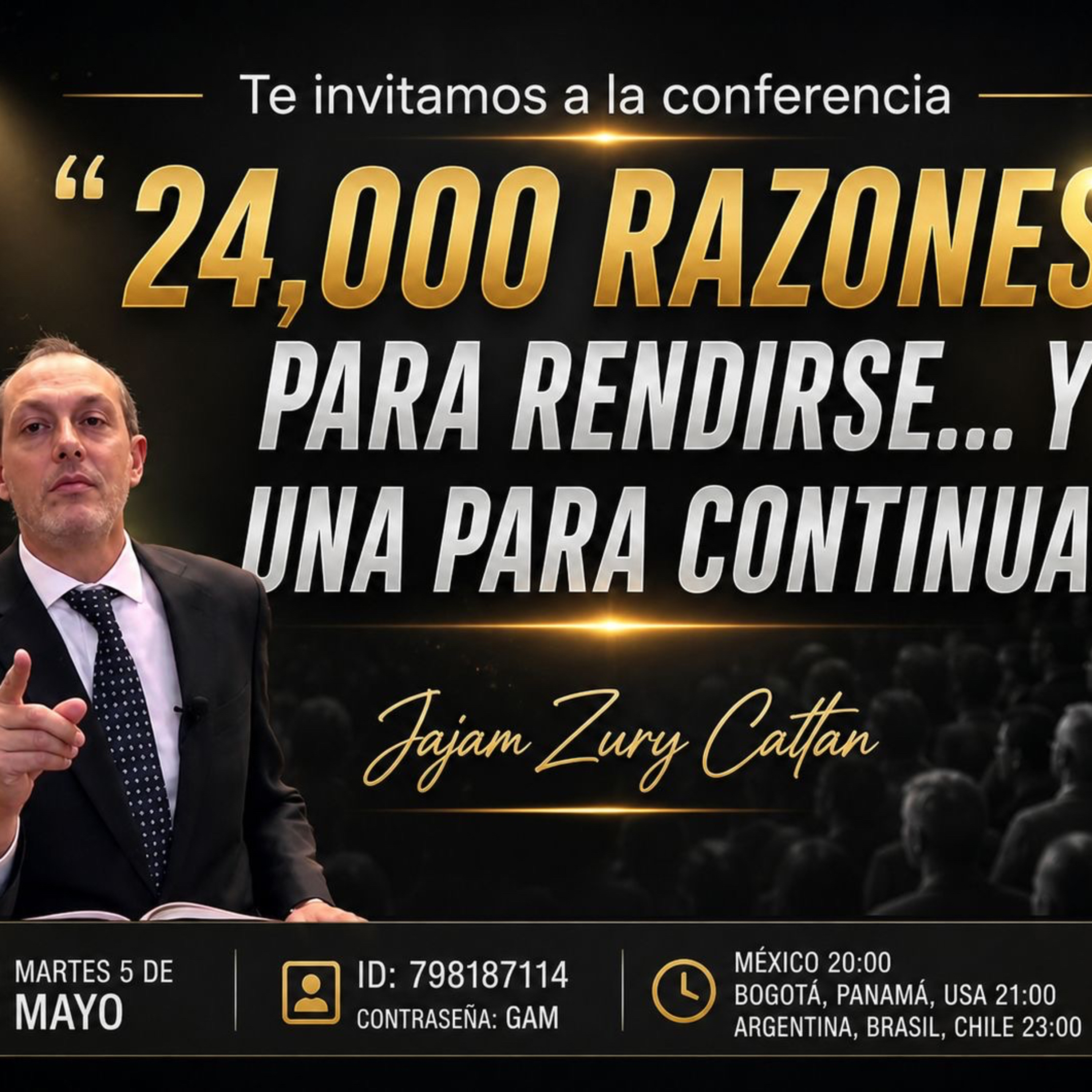 RAB SURI CATTAN- 24000 RAZONES PARA RENDIRSE Y UNA PARA CONTINUAR episode artwork