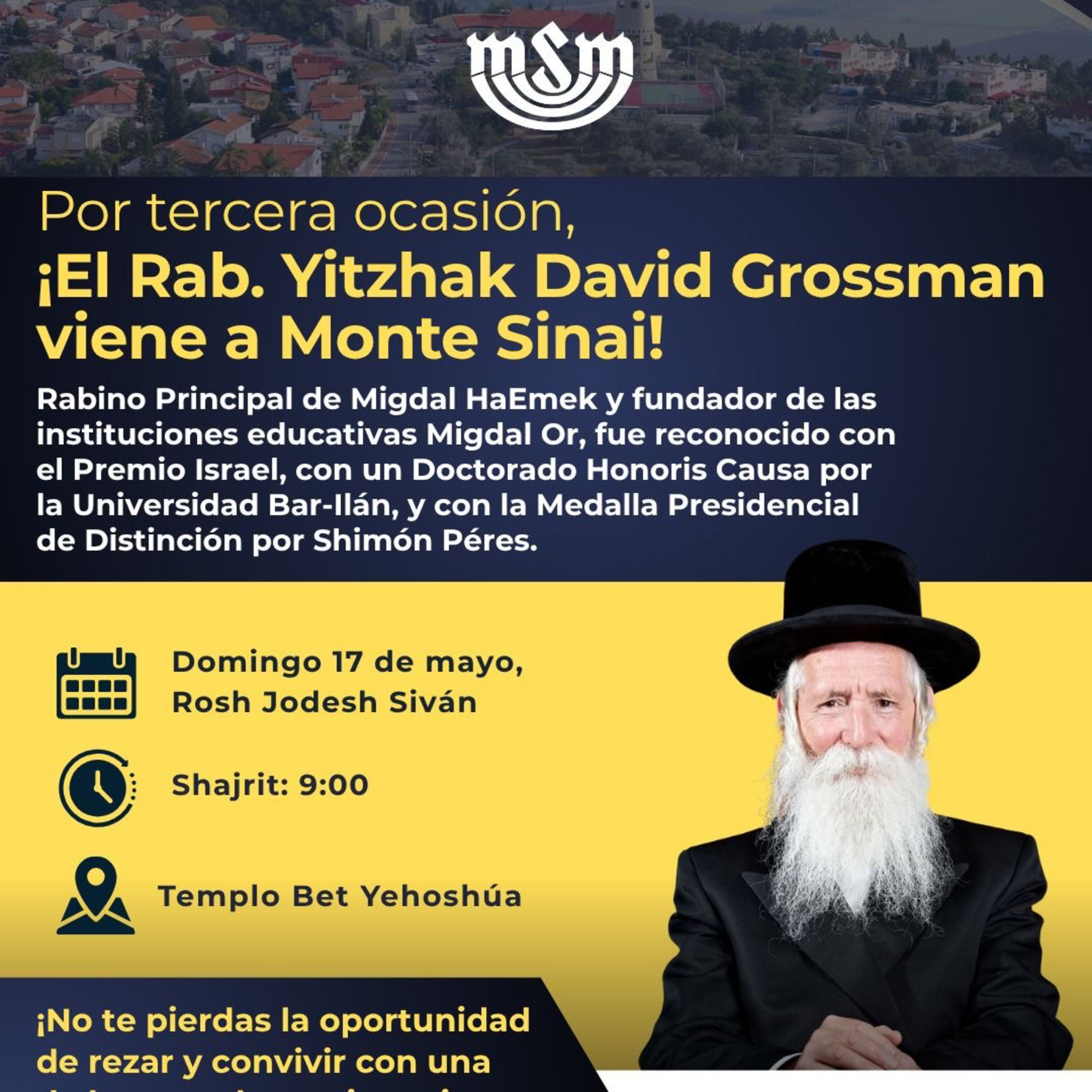 RAB MOY HILU- VISITA DE RAB YTZJAK DAVID GROSSMAN A BET YOSHUA episode artwork