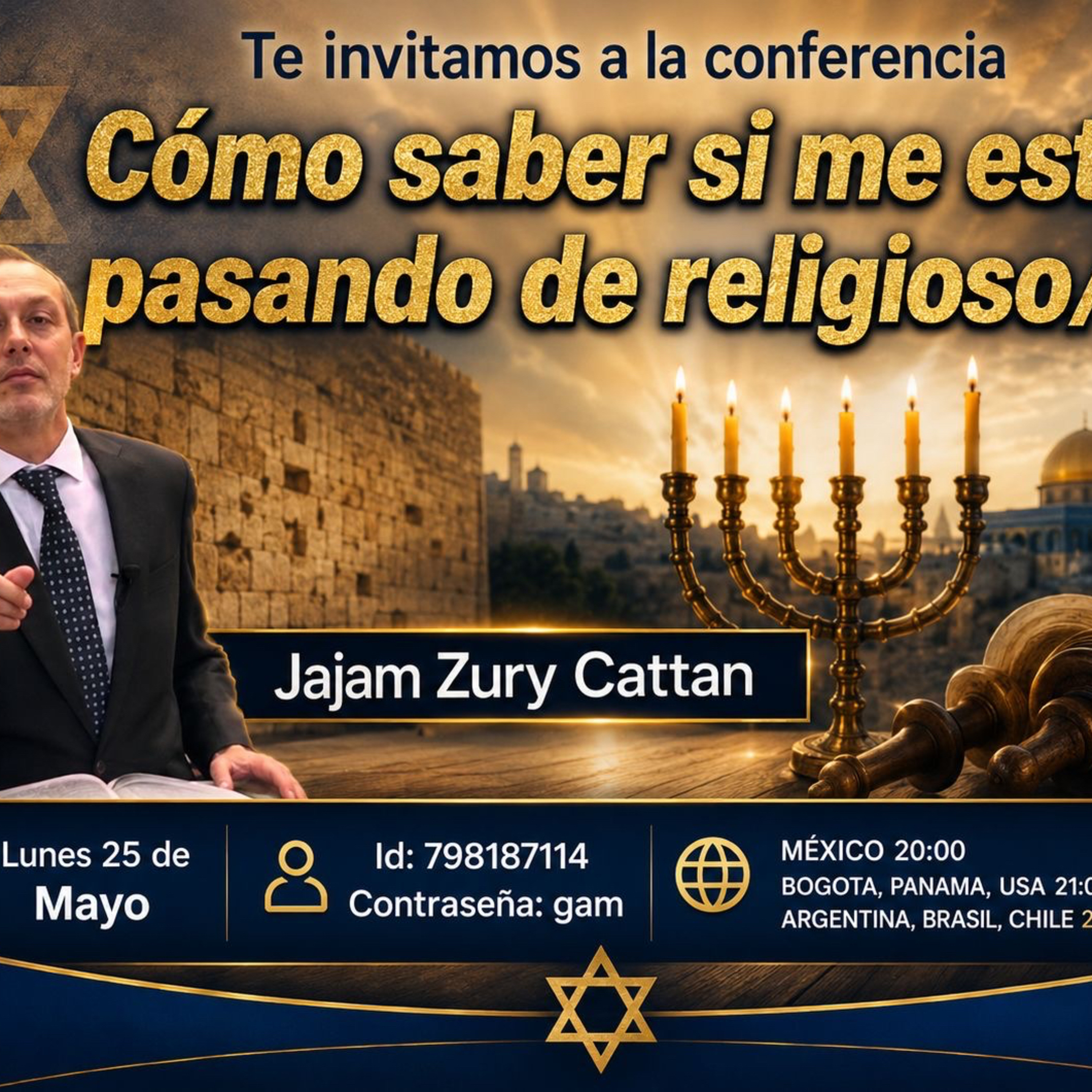 RAB SURI CATTAN- COMO SABER SI ME ESTOY PASANDO DE RELIGIOSO episode artwork