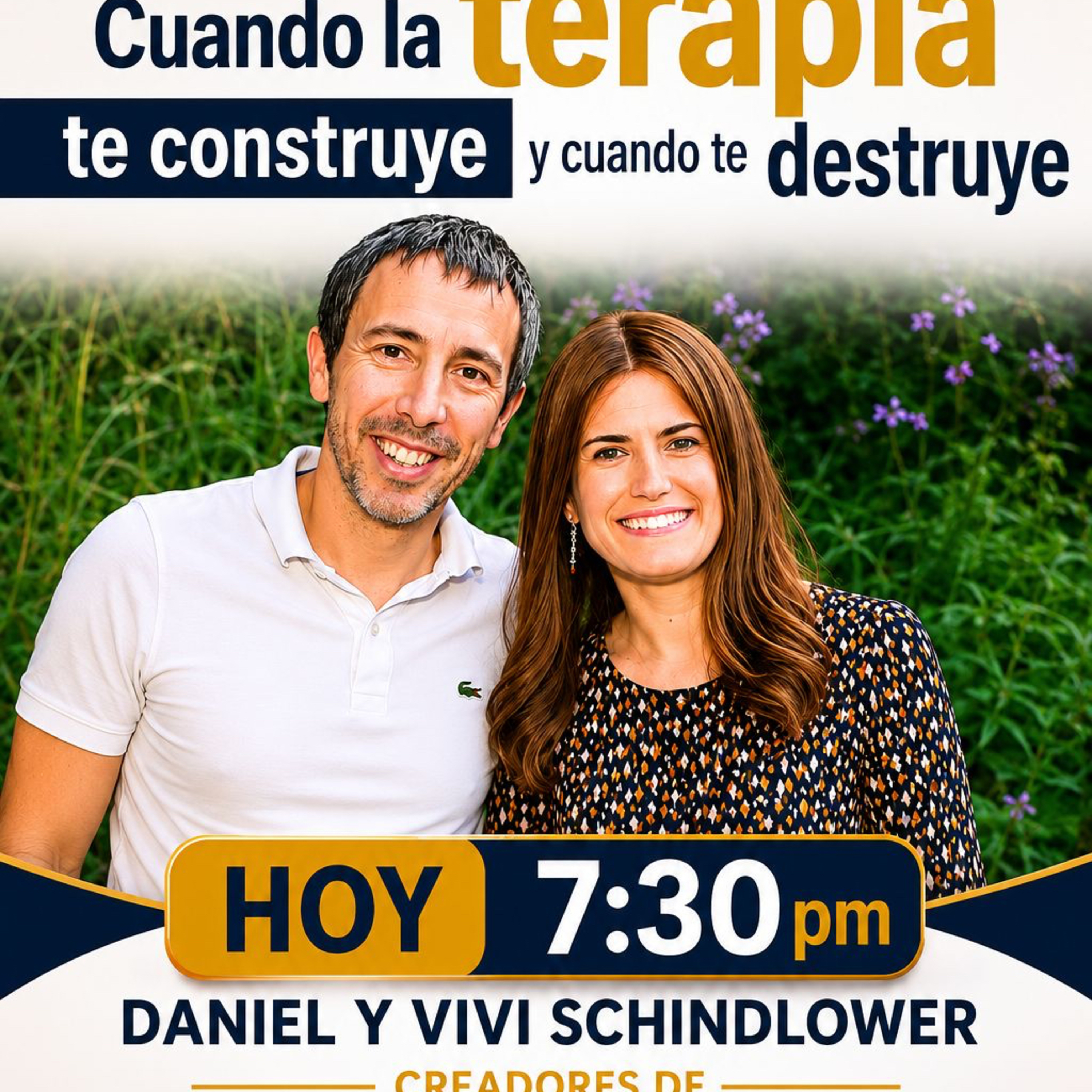 RAB SURI CATTAN- Daniel y Vivían Shindlower- “Cuando la terapia te construye y cuando la destruye* episode artwork