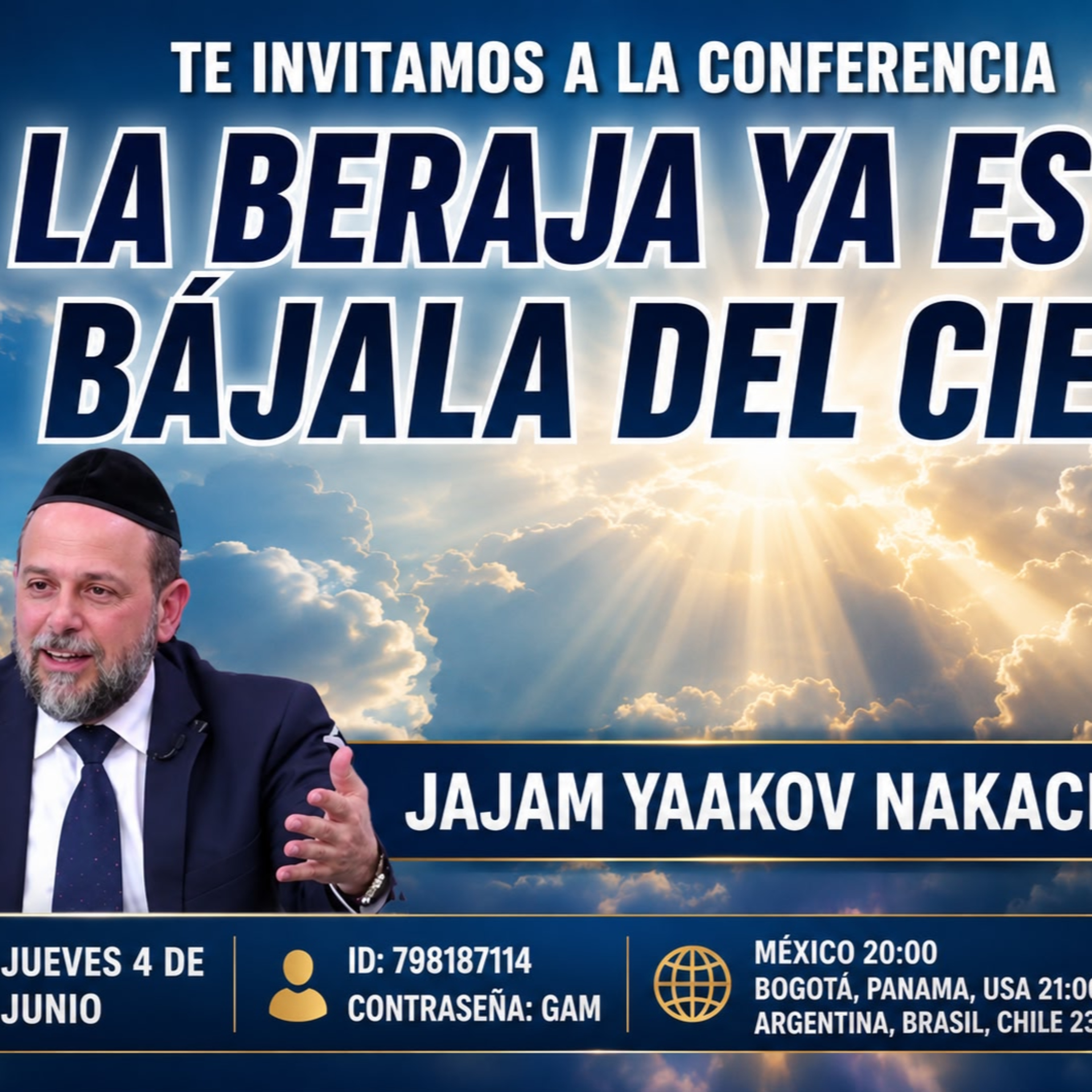 RAB YAAKOV NACACH- LA BERAJA YA ESTA- BAJA DEL CIELO episode artwork