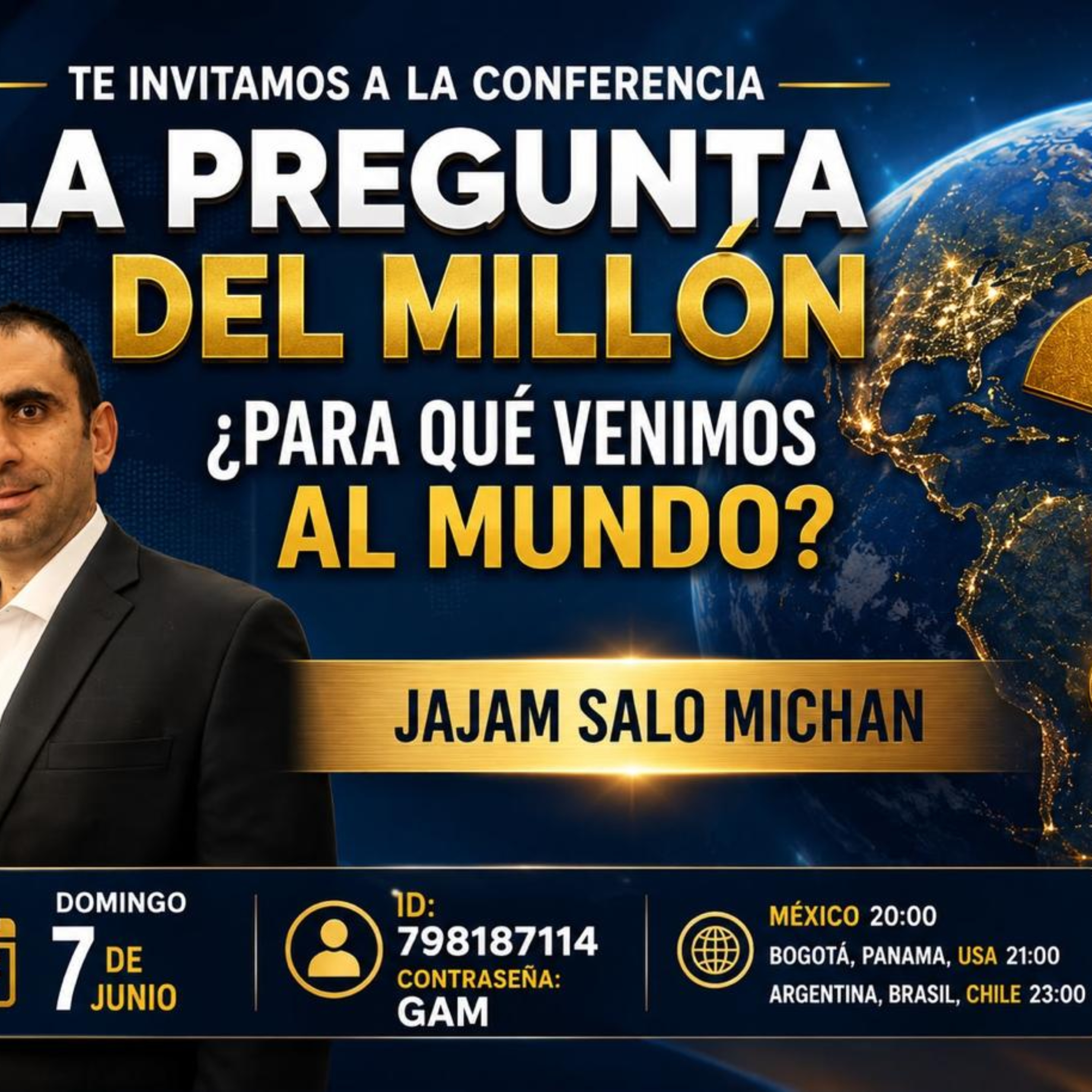 RAB SALOMON MICHAN- La pregunta del millón. ¿PARA QUE VENIMOS AL MUNDO ? episode artwork
