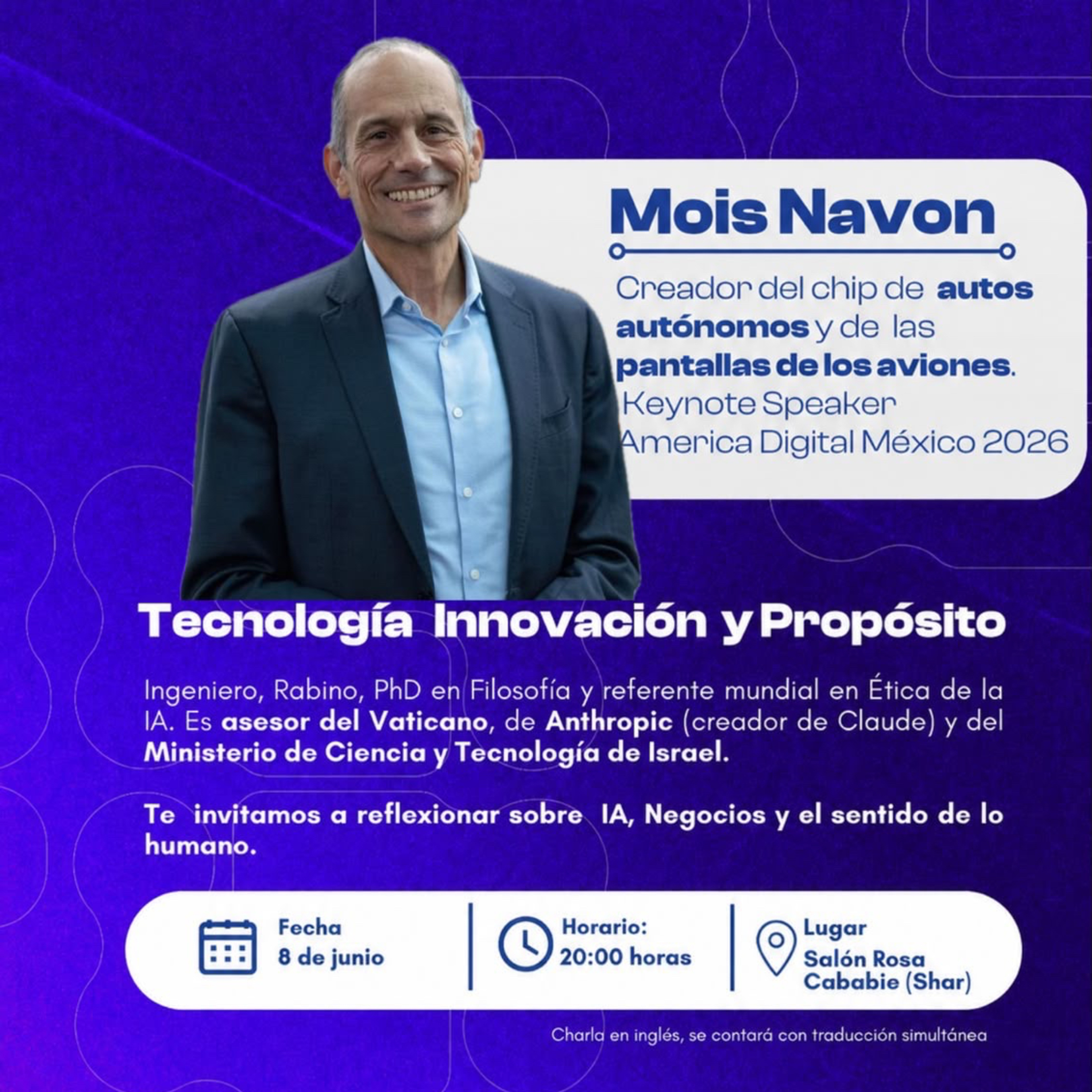 RAB MOIS NAVON- TECNOLOGIA INNOVACION Y PROPOSITO (INGLES) episode artwork