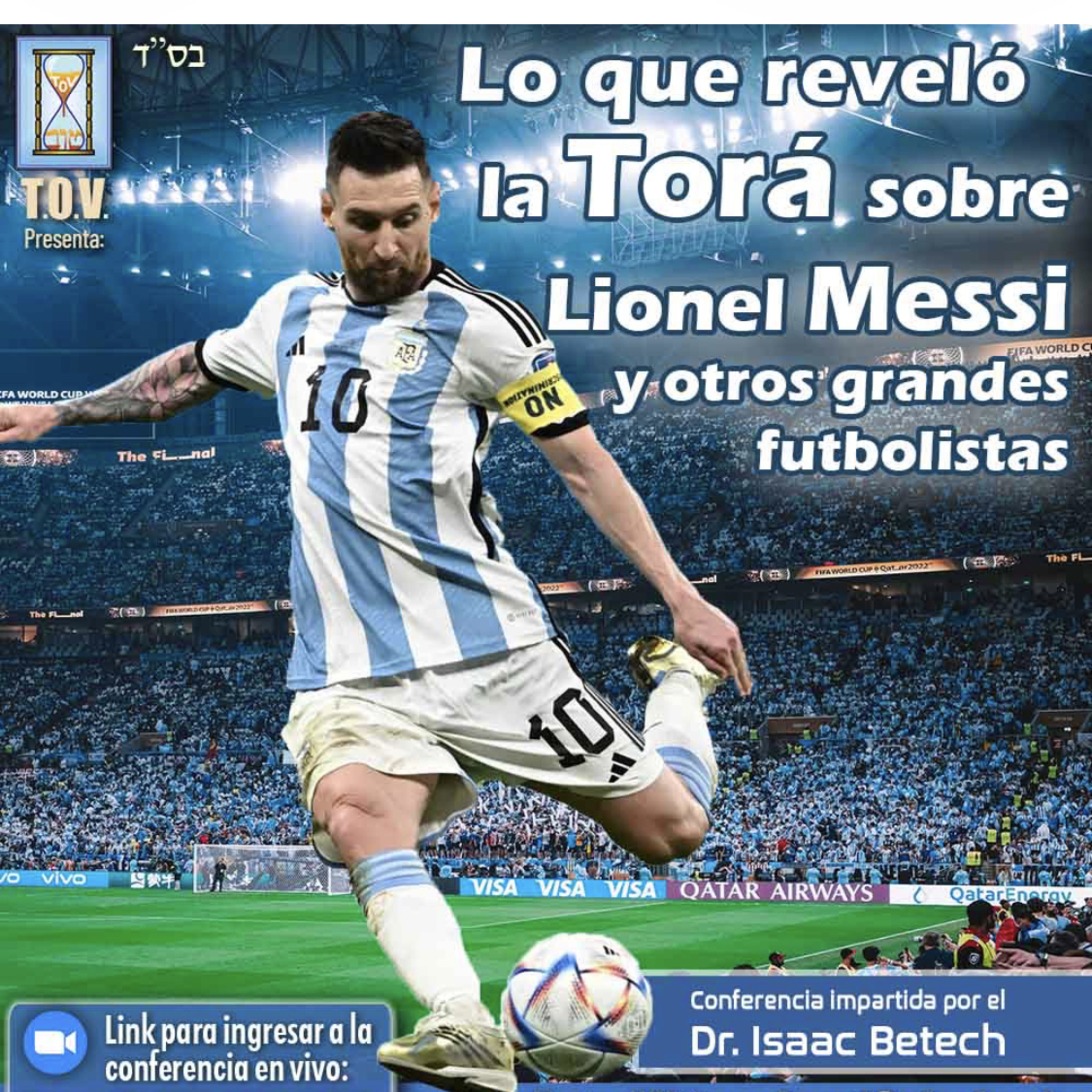 RAB DR ISAAC BETECH- LO QUE REVELO LA TORA DE LIONEL MESSI Y OTROS GRANDES FUTBOLISTAS  episode artwork