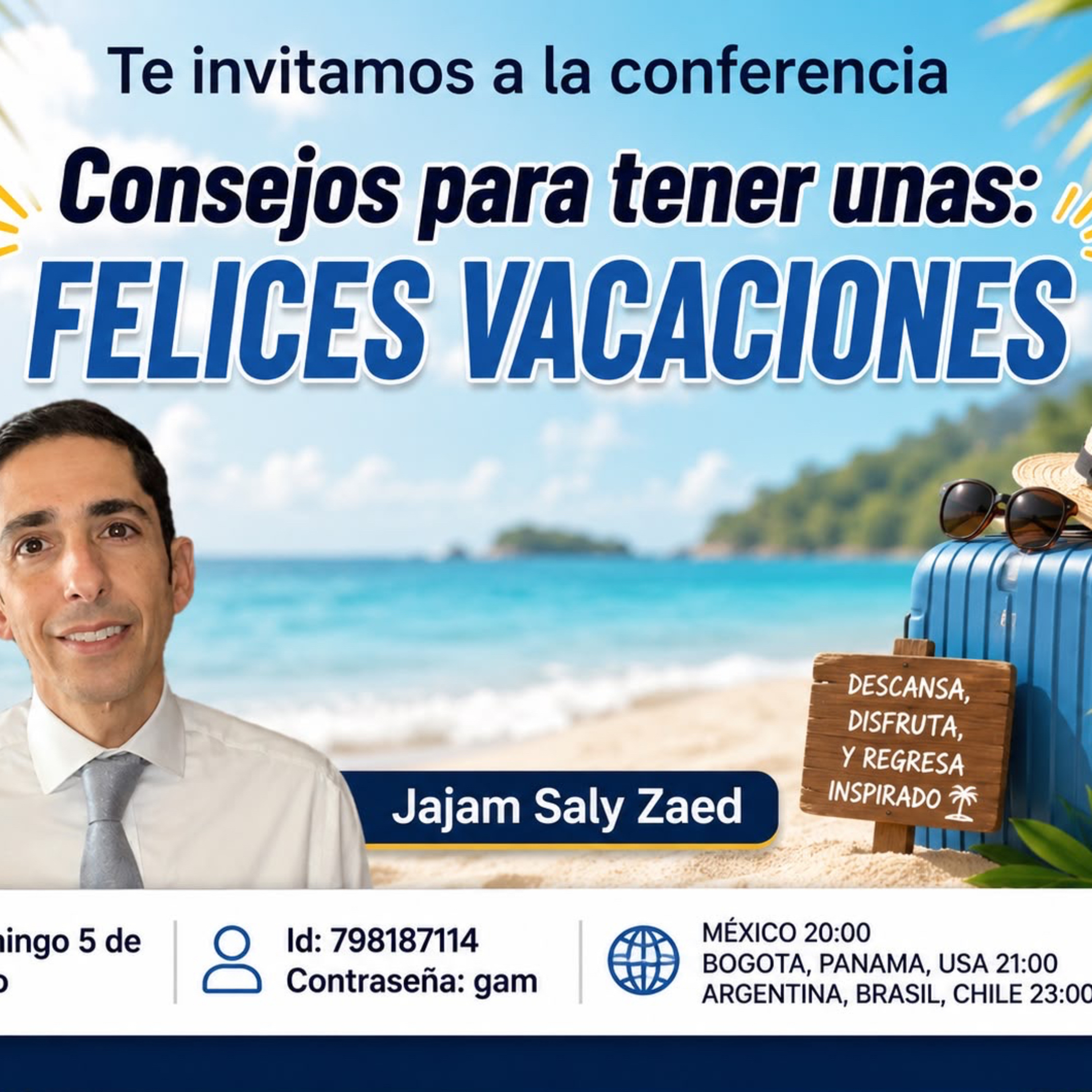 RAB SALLY ZAED - FELICES VACACIONES- CONSEJOS PARA LAS VACACIONES Y LA VIDA episode artwork