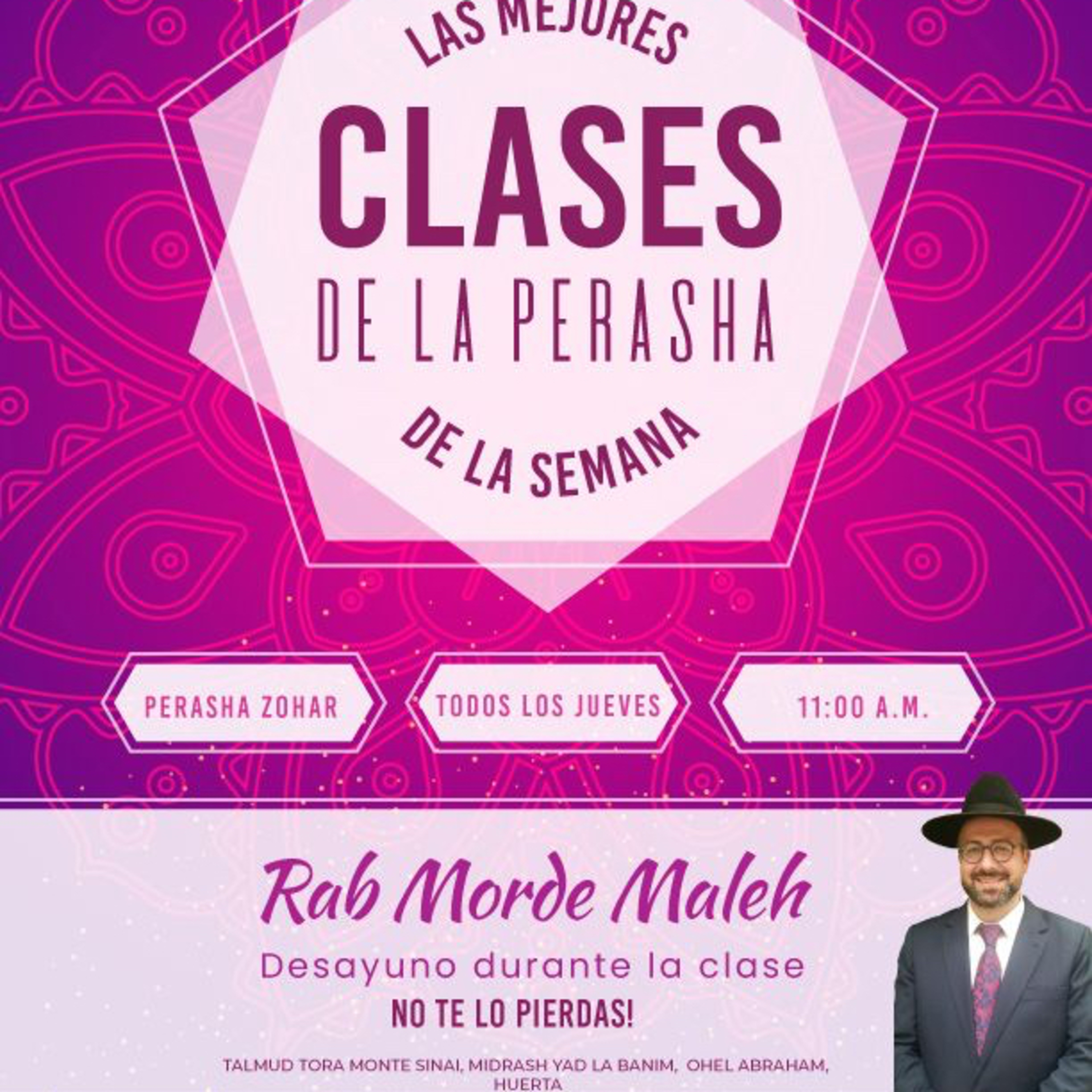 RAB MORDEJAY MALEJ- PERASHA CON ZOHAR - DEBARIM 5786 episode artwork