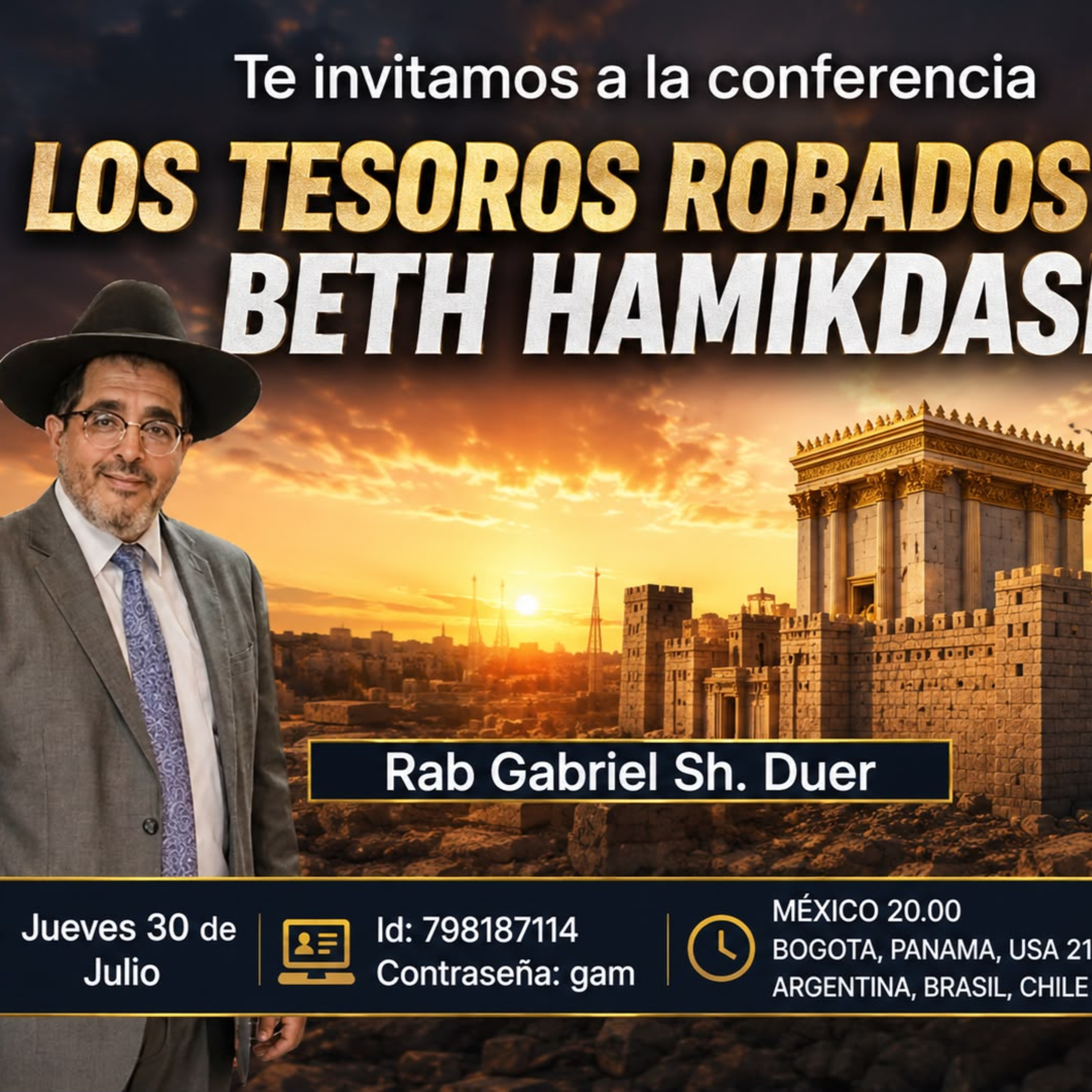 RAB SHELOMO GABRIEL DUER- LOS TESOROS ROBADOS DEL BETH HAMIKDASH
