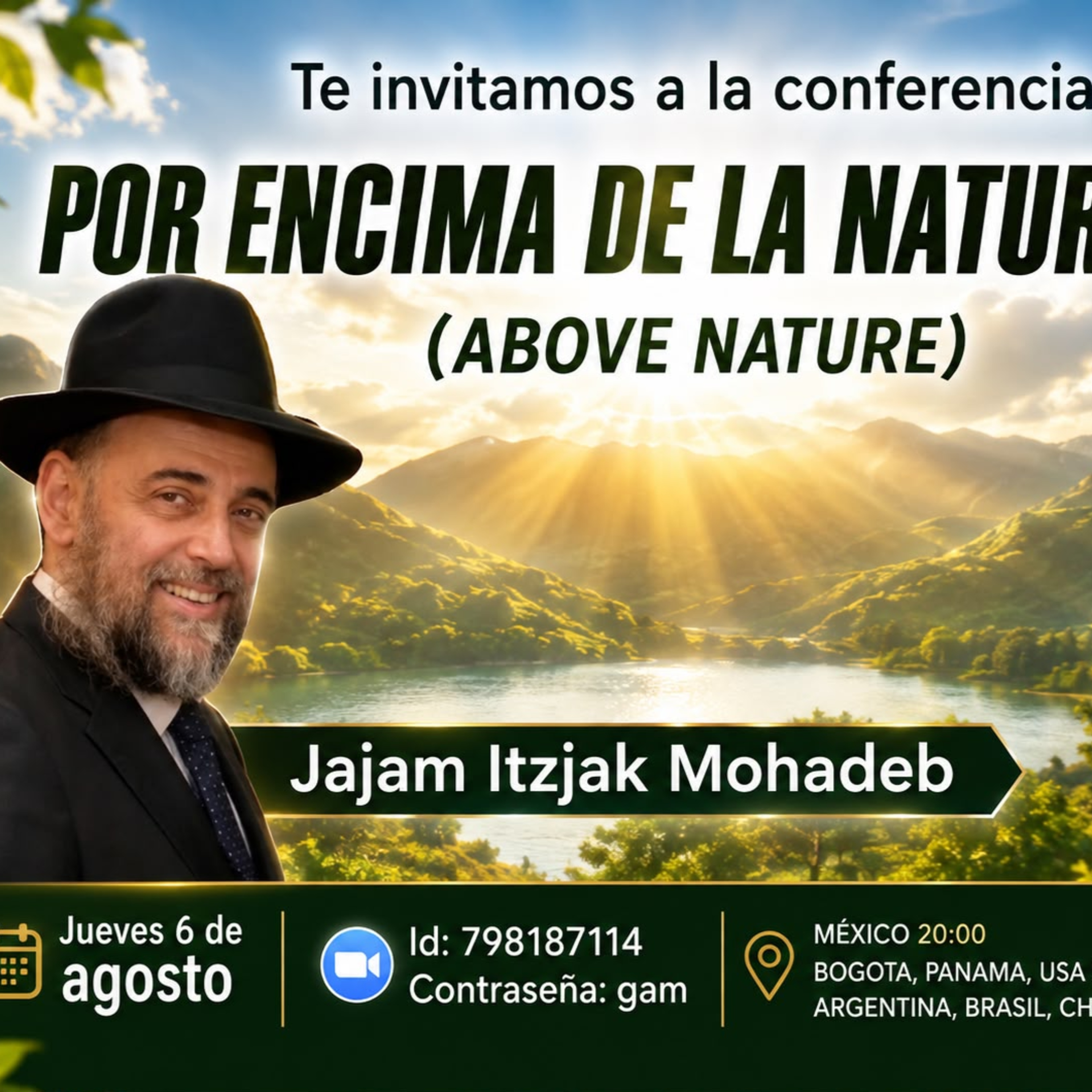 RAB ITZJAK MOHADEB- POR ENCIMA DE LA NATURALEZA