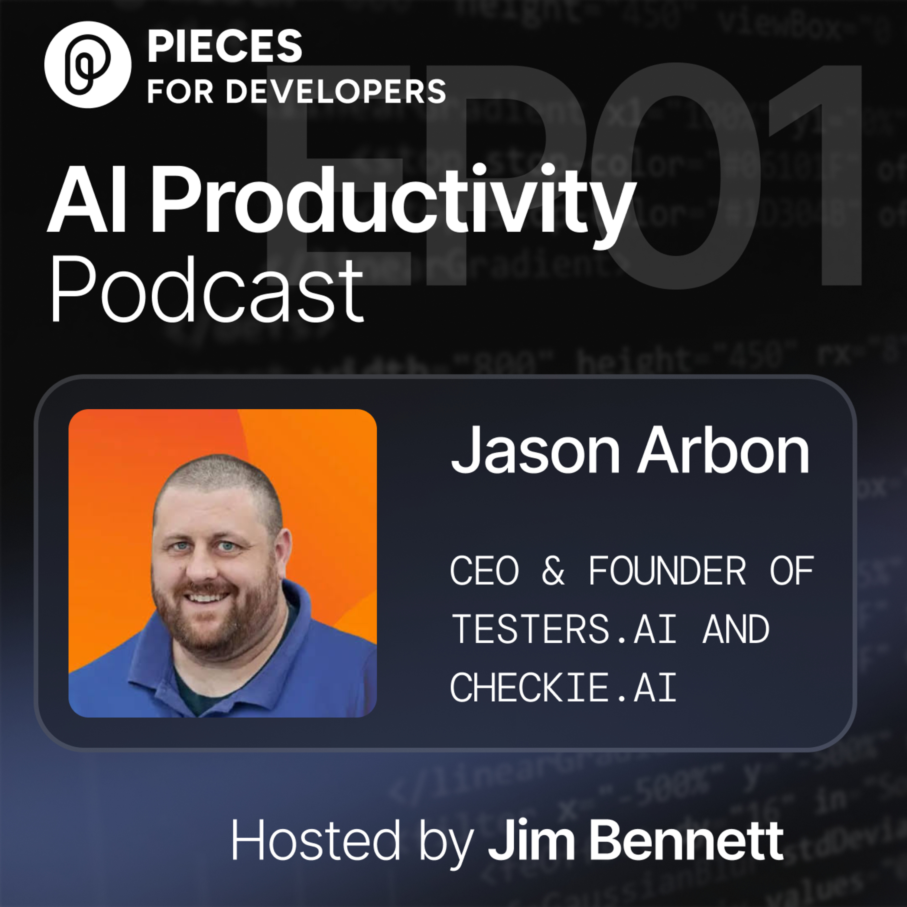 AI in testing, with Jason Arbon, CEO and Founder of Testers.ai and Checkie.ai episode artwork