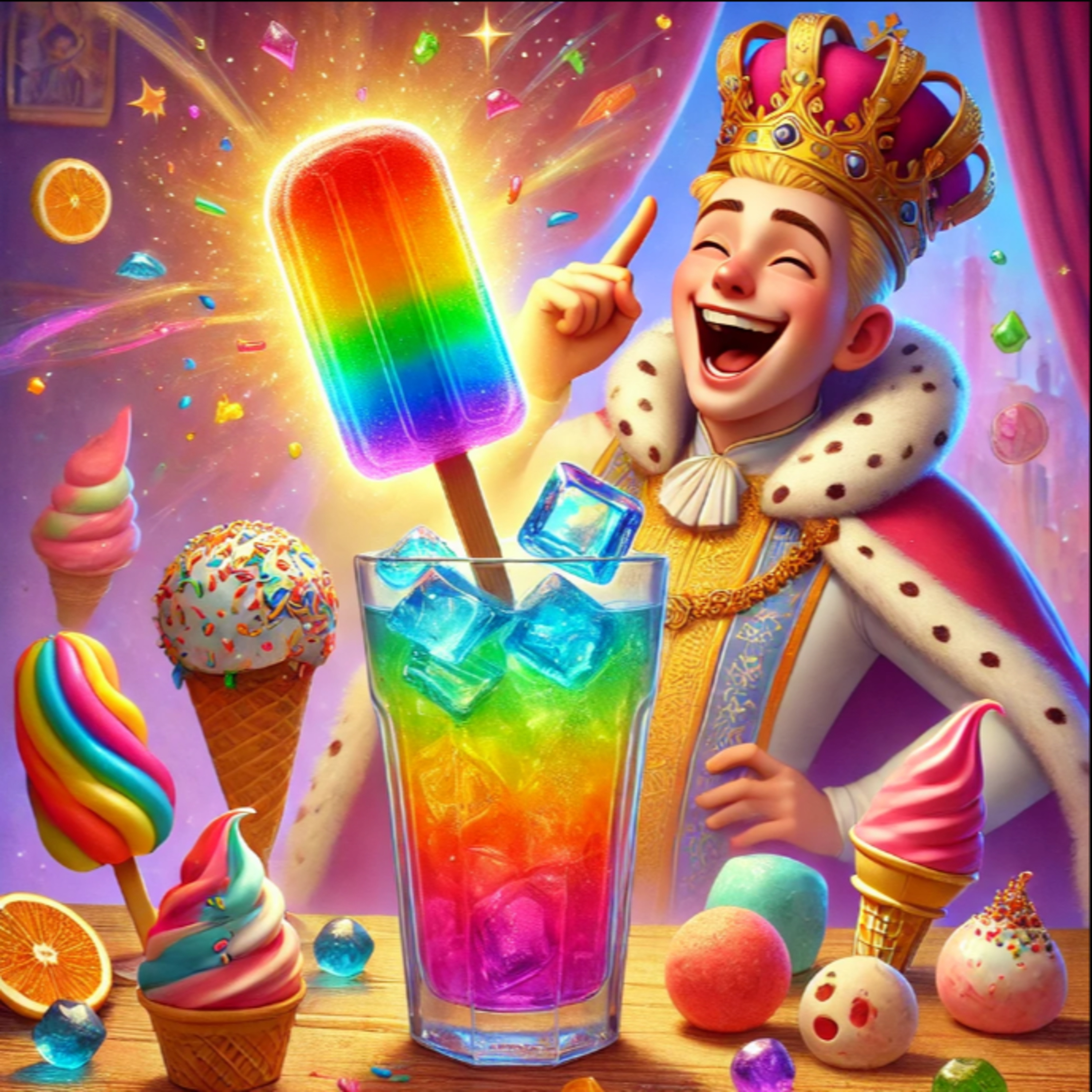 Hvem opfandt Is-desserten? | Podcast for børn episode artwork