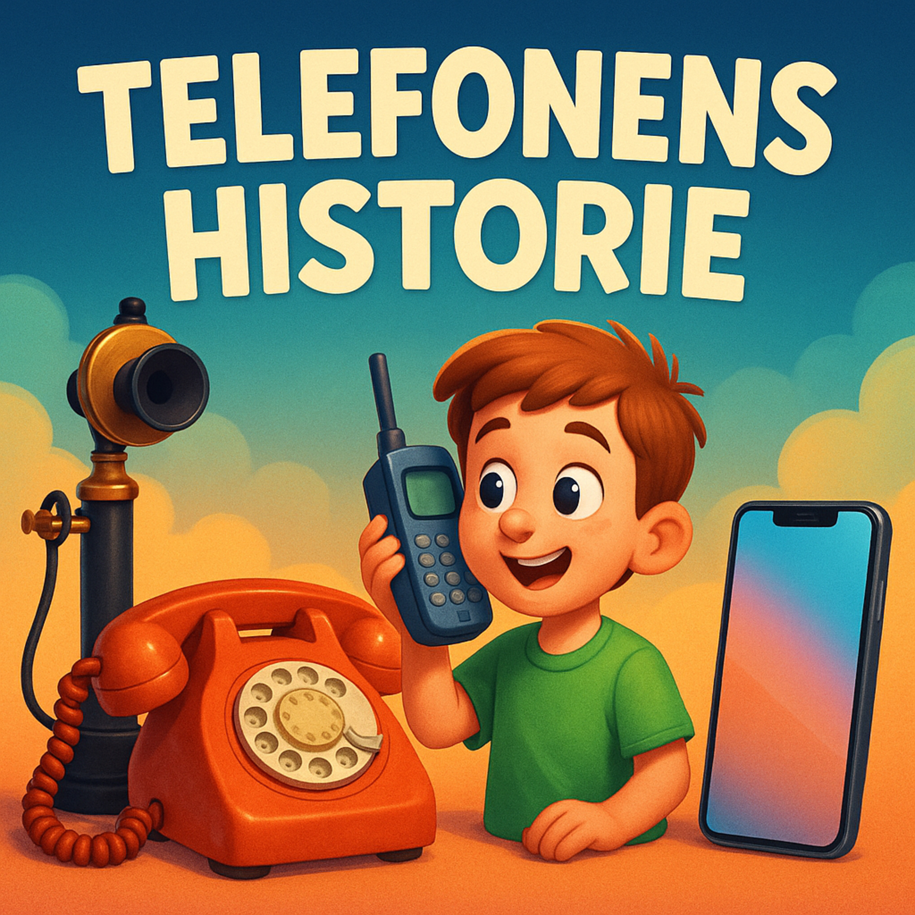 Telefonen - En VILD rejse | Podcast for børn episode artwork