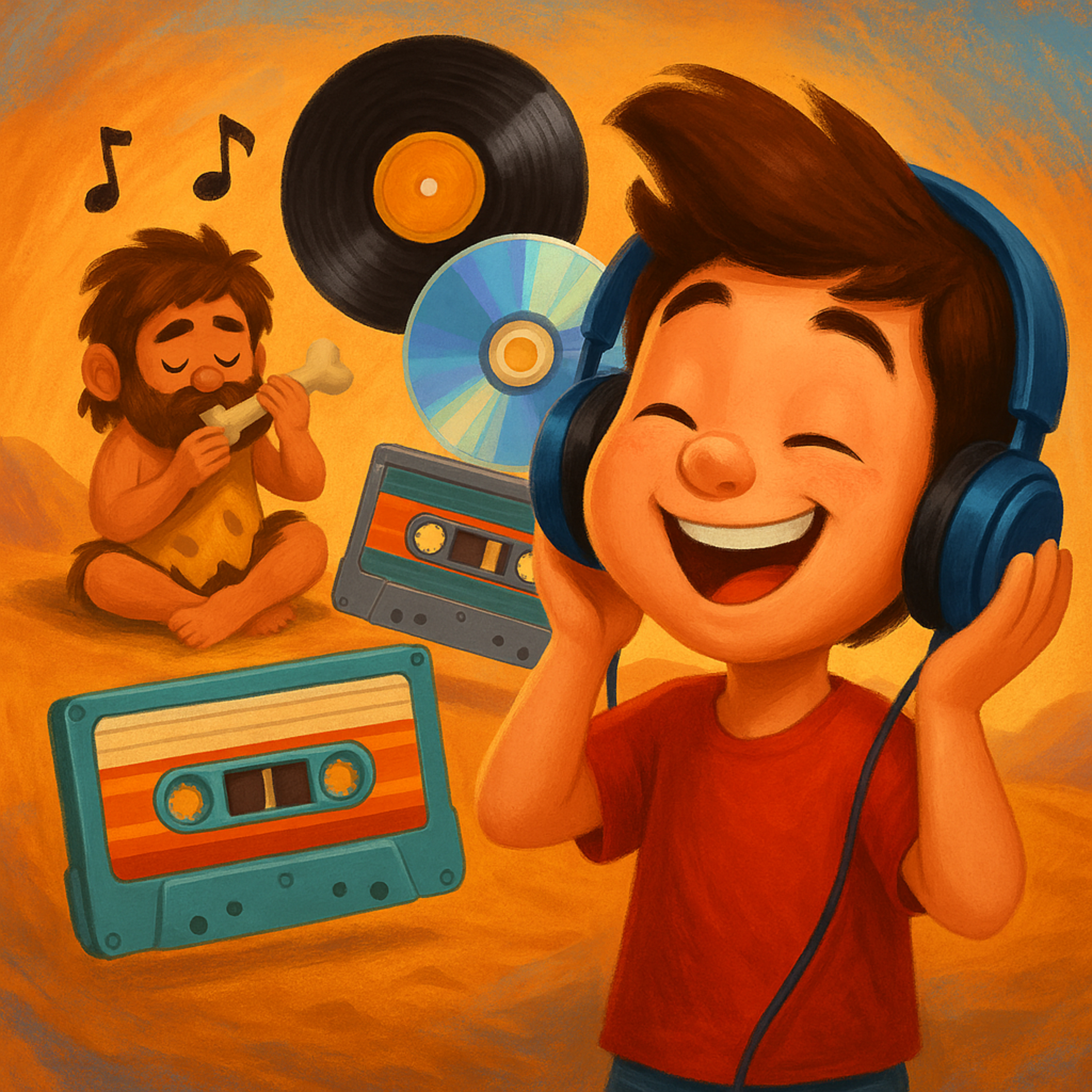 Hvordan blev musikken opfundet? | Podcast for børn episode artwork